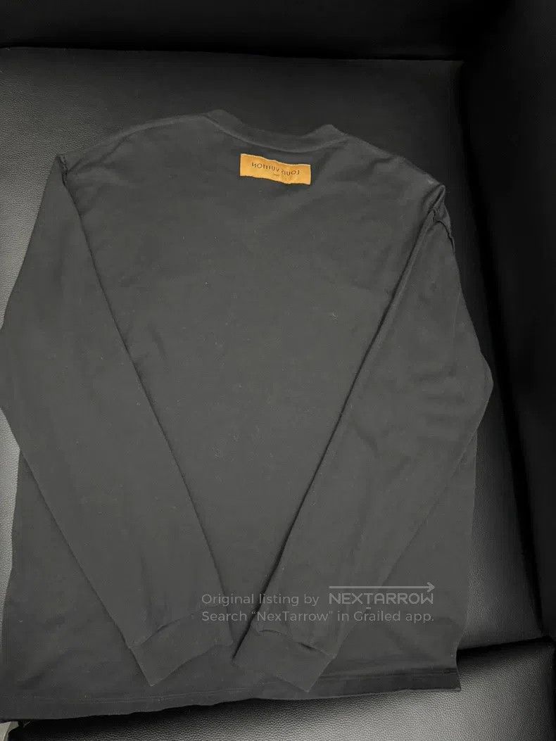 Louis Vuitton Louis Vuitton Color Letter Logo Print Crew Neck Long Sleev Size US L / EU 52-54 / 3 - 2 Thumbnail