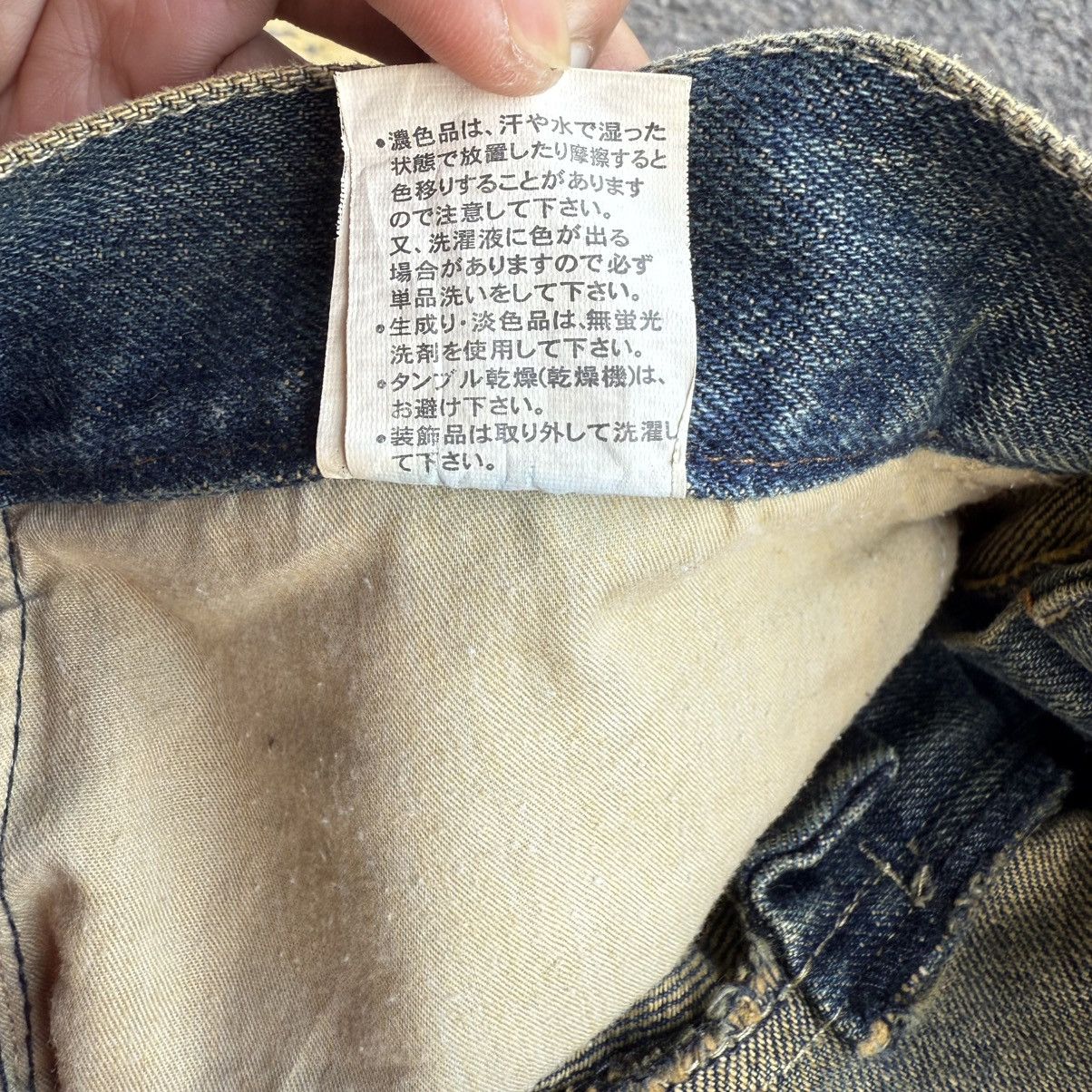 Japanese Brand × Jean × Rusty VINTAGE WILD LIFE RUSTY JEAN RIPPEP DENIM PANTS Size US 32 / EU 48 - 13 Thumbnail