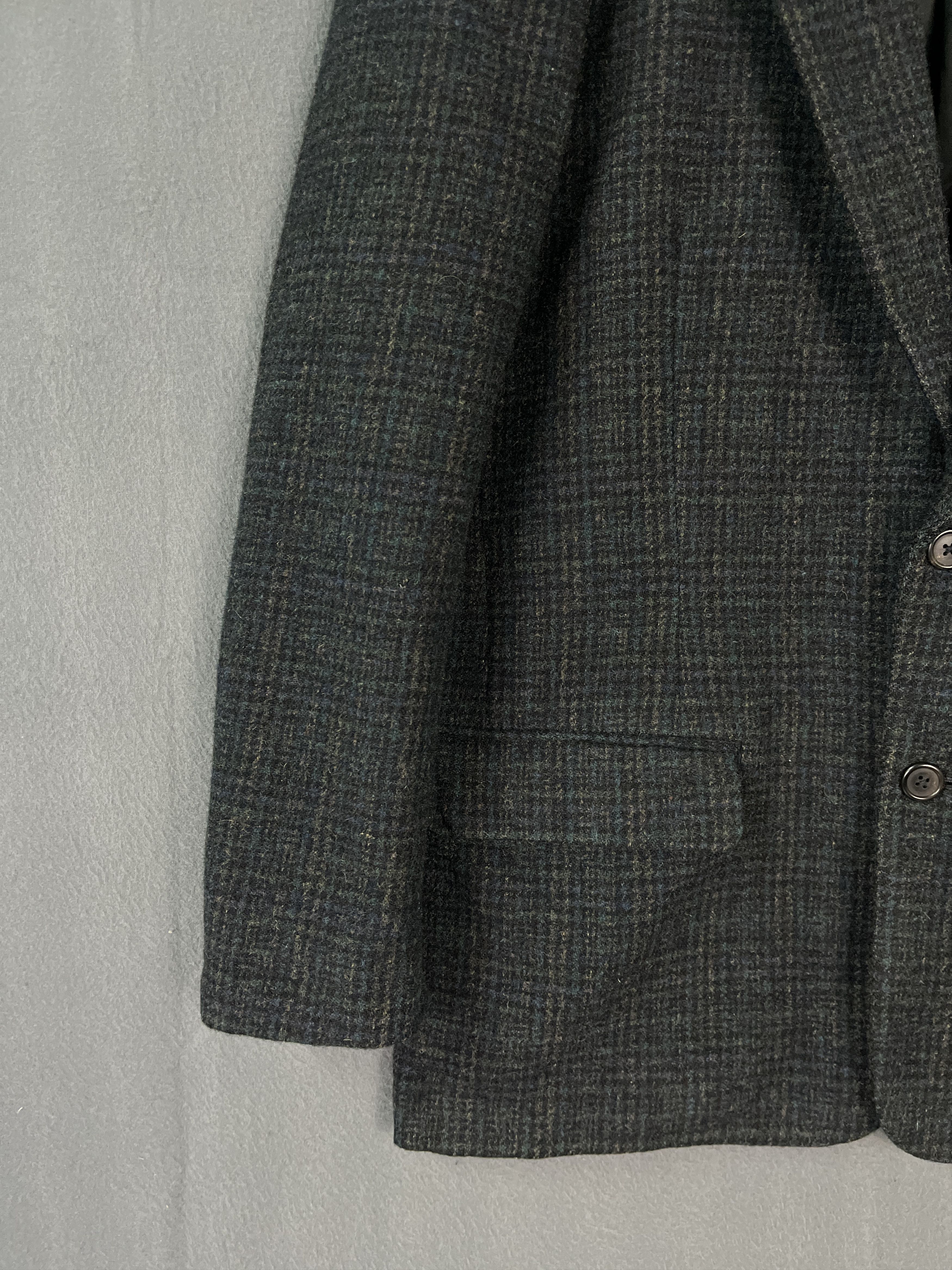 Y's for Men Vintage 1993 S/S Yohji Yamamoto Plaid Wool Jacket Size US M / EU 48-50 / 2 - 4 Thumbnail