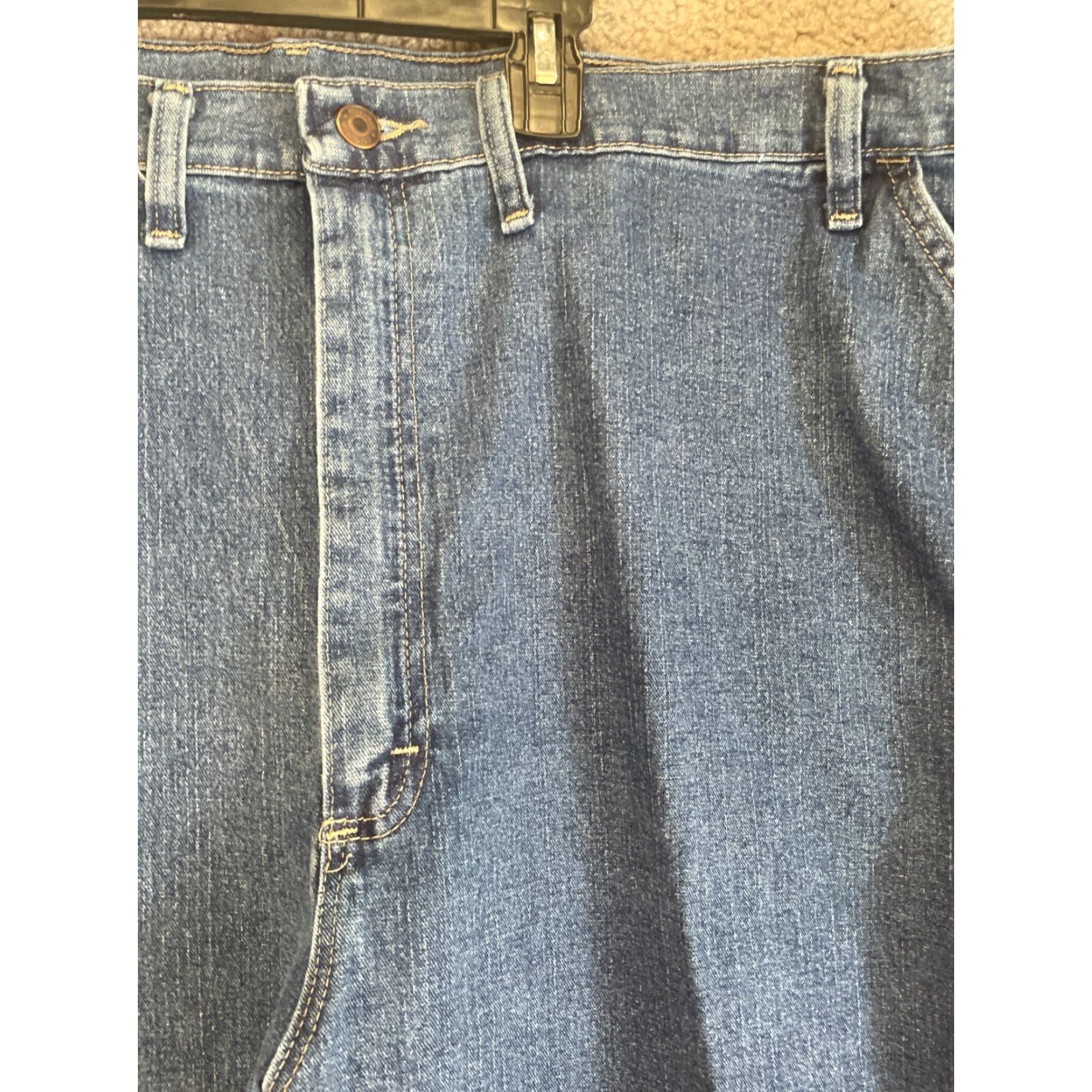 Wrangler Wrangler Denim Shorts Mens Carpenter Blue Cotton Size 48 Size US 32 / EU 48 - 2 Thumbnail