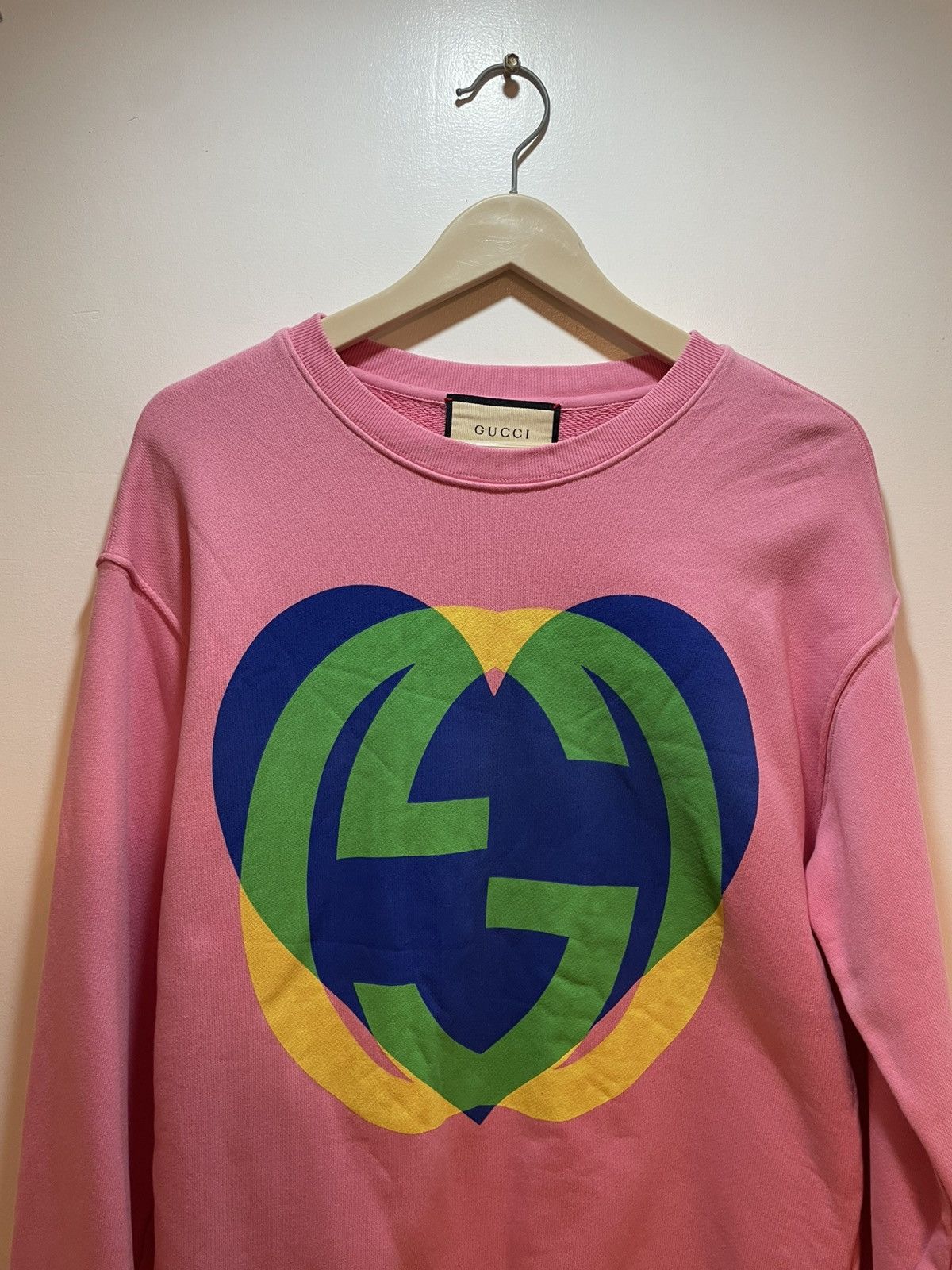 Gucci Gucci Interlocking G heart sweatshirt Size US M / EU 48-50 / 2 - 6 Thumbnail