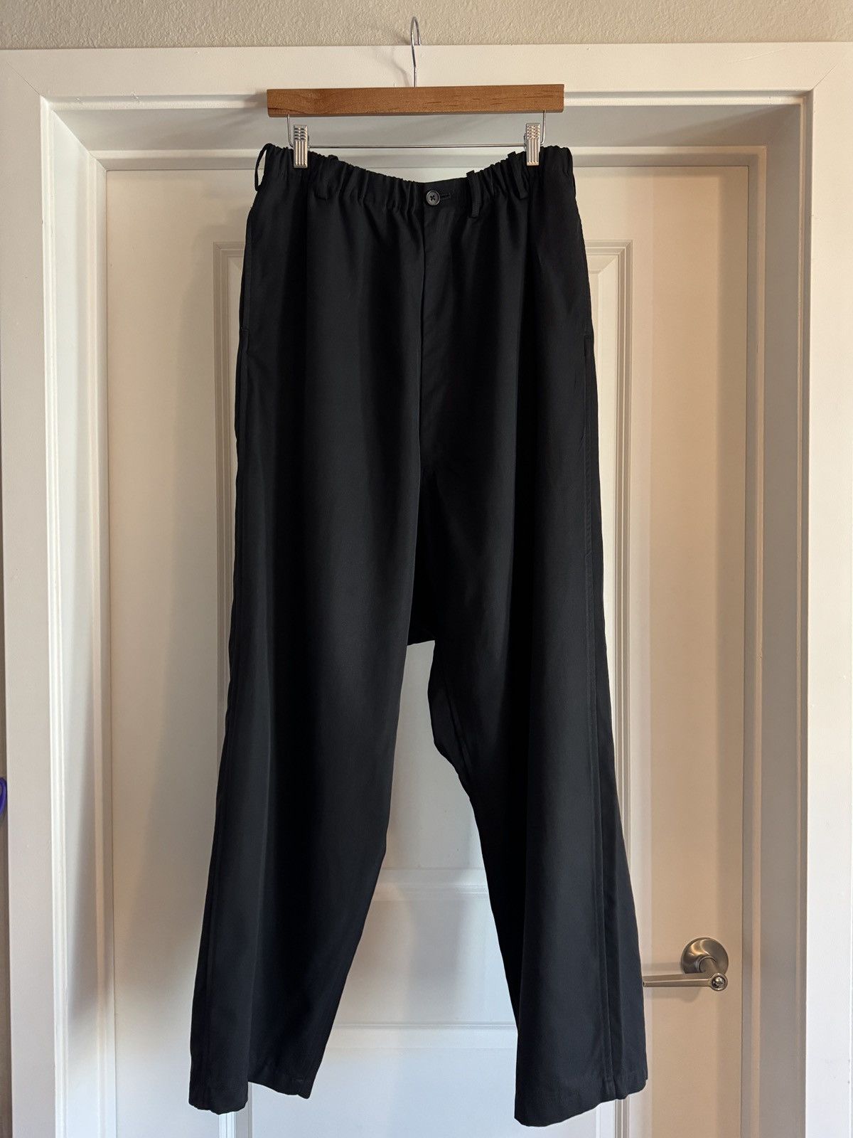 Yohji Yamamoto 00ss drop crotch trousers Size US 31 - 1 Thumbnail