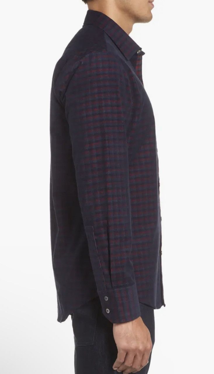 Zachary Prell Zachary Prell Byas Check Corduroy Sport Shirt – Size XL Size US XL / EU 56 / 4 - 4 Thumbnail