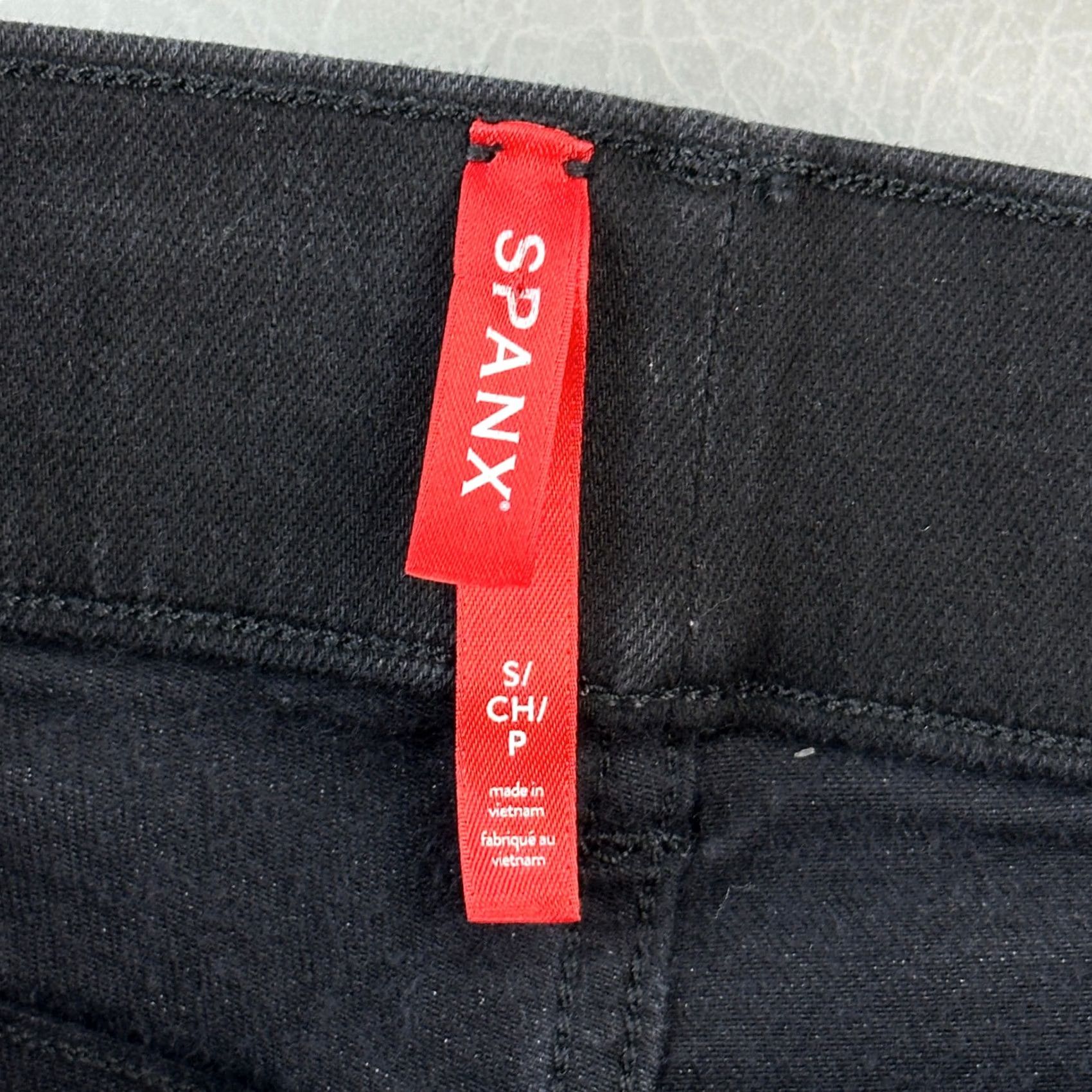 Spanx Spanx Jeani-ish Pants Womens Small Black Flare High Rise Pull On Stretch Size 28" / US 6 / IT 42 - 6 Thumbnail