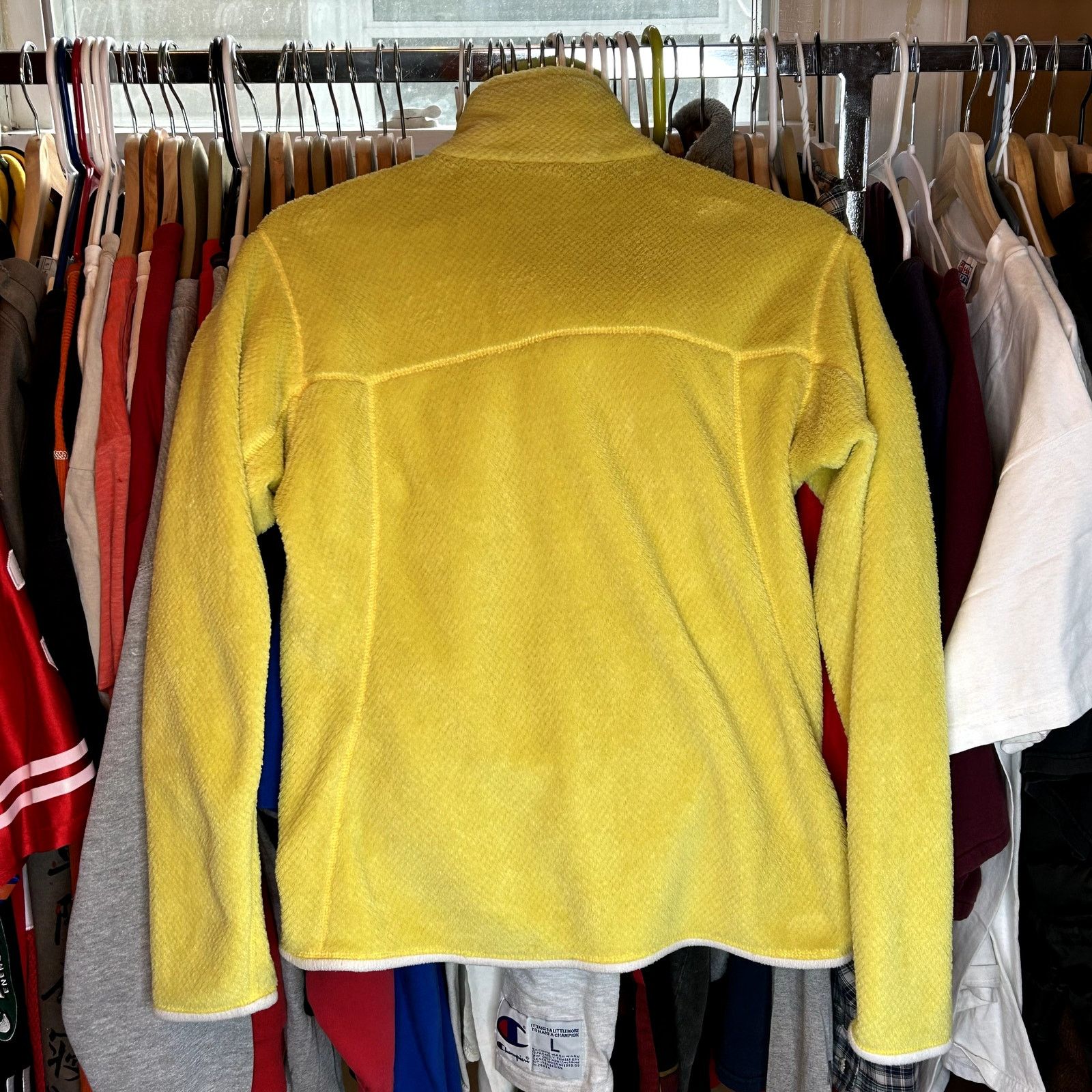 Patagonia Womens Yellow Patagonia Snap Sweater Medium Size M / US 6-8 / IT 42-44 - 4 Thumbnail