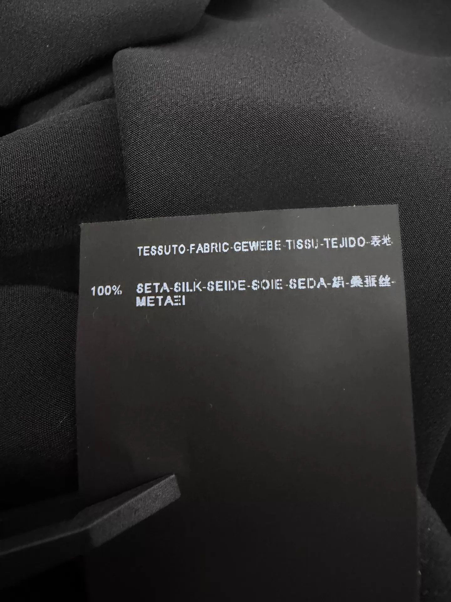Saint Laurent Paris Saint Laurent Paris Man’s Black Shirts 38-15 S Size US S / EU 44-46 / 1 - 6 Thumbnail