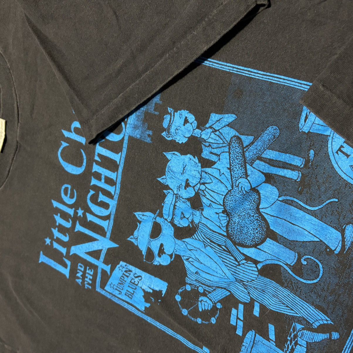 Vintage Vintage Little Charlie and the NightCats Jazz Band T shirt Size US XL / EU 56 / 4 - 6 Thumbnail