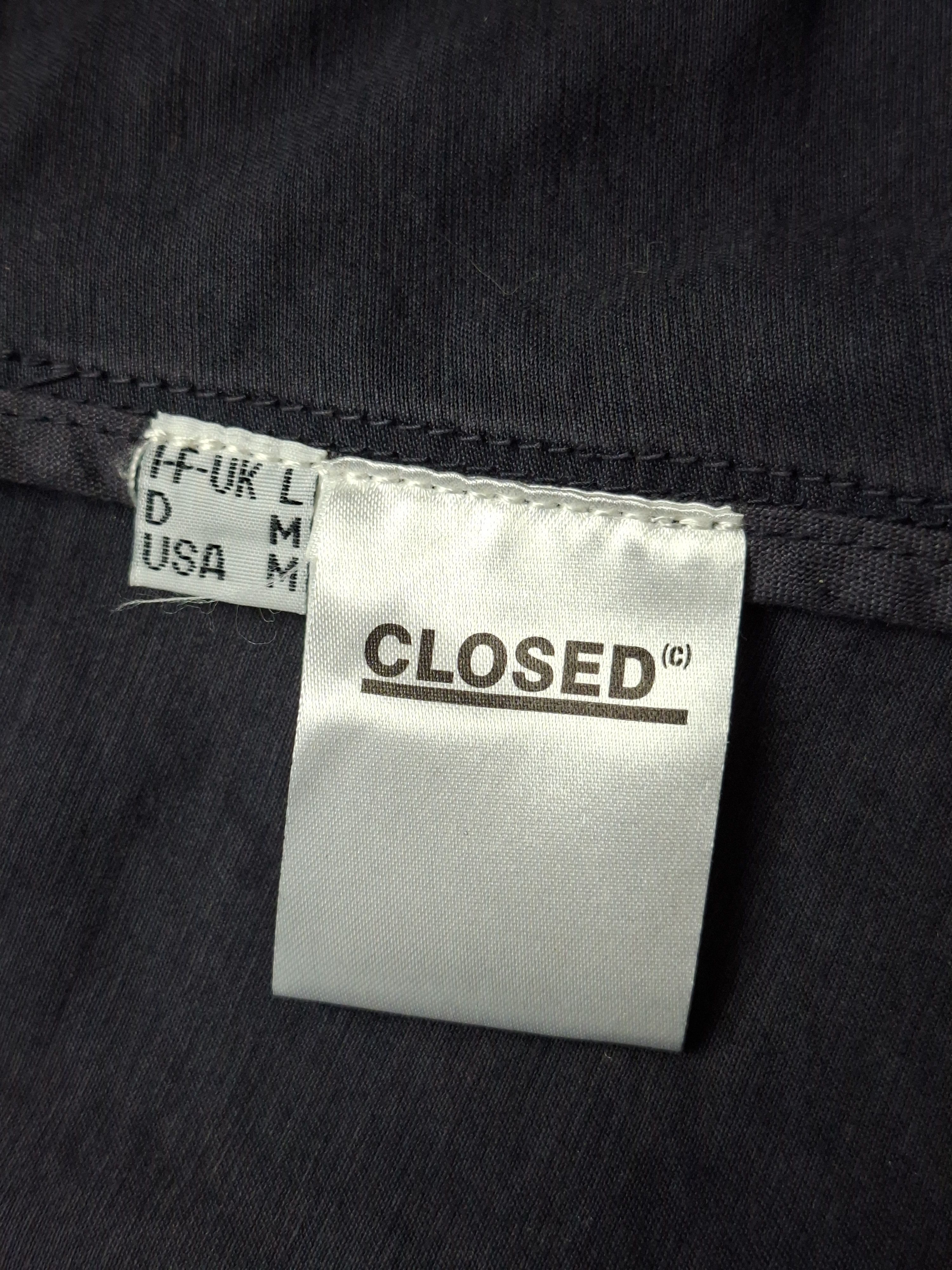 CLOSED Vintage CLOSED Authentic Military Jacket Navy Grey Striped Size M / US 6-8 / IT 42-44 - 13 Thumbnail