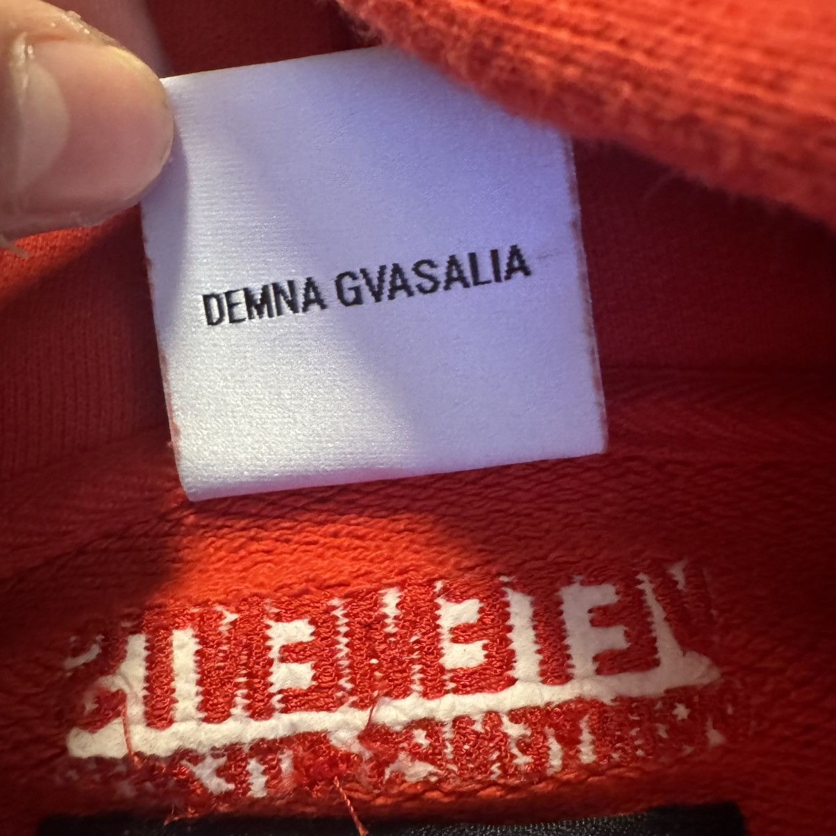 Vetements SS18 Vetements x Tommy Hilfiger Red Oversized Hoodie Size US S / EU 44-46 / 1 - 6 Thumbnail