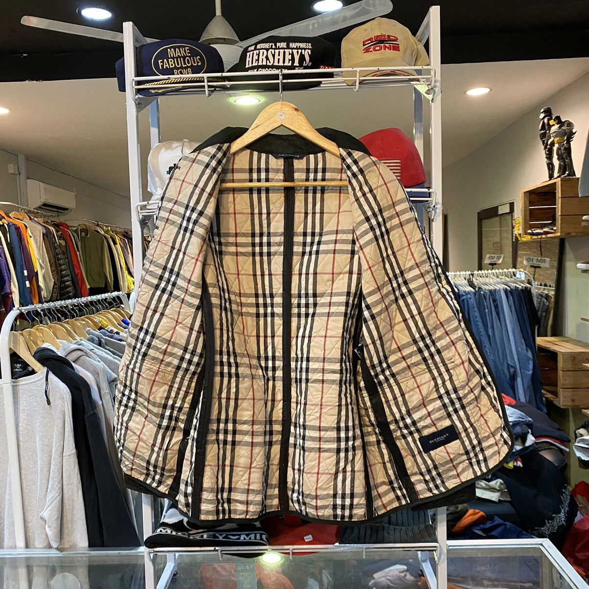Burberry × Vintage VINTAGE‼️Burberry- Men’s Quilted Jacket Size US L / EU 52-54 / 3 - 3 Thumbnail