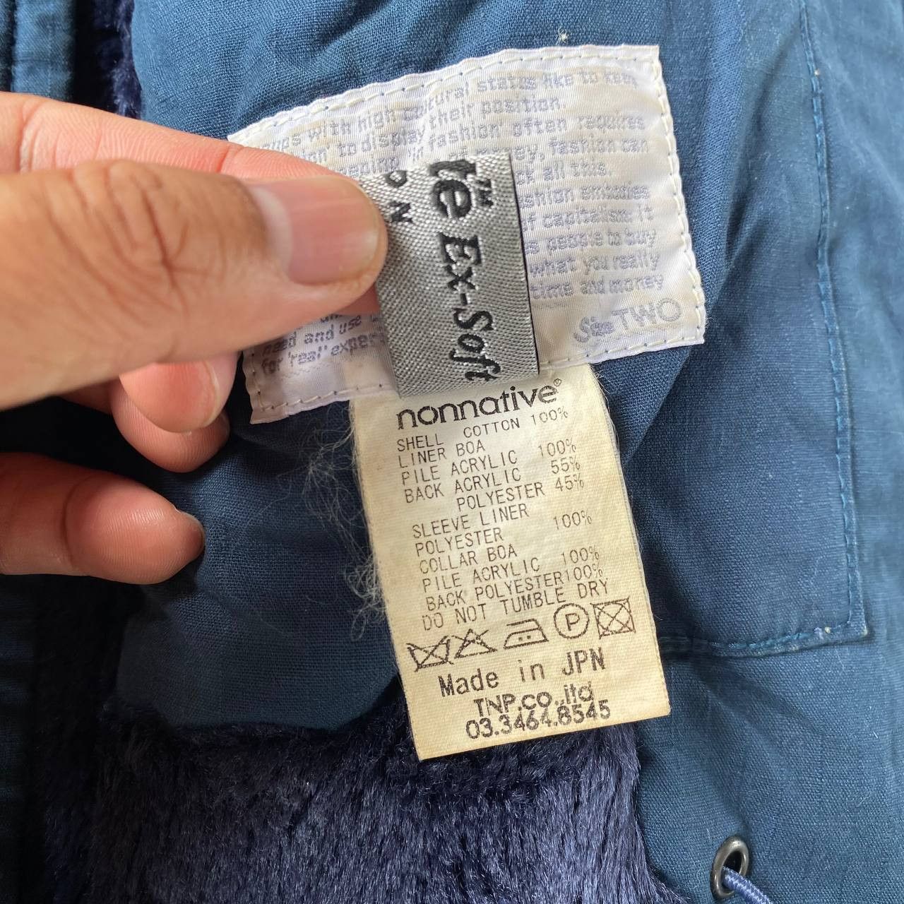 Nonnative VINTAGE NONNATIVE MILITARY COLD JACKET SHERPA FUR HOODIE Size US M / EU 48-50 / 2 - 11 Thumbnail