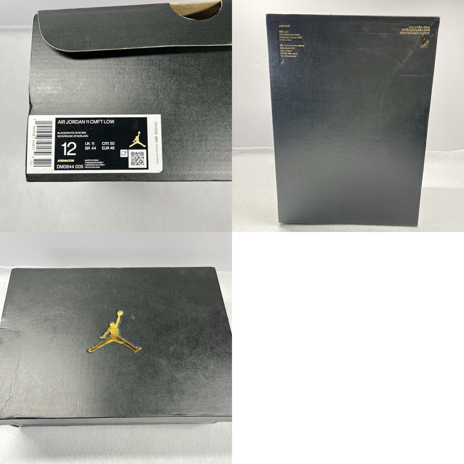 Jordan Brand Air Jordan 11 CMFT Low Men’s Size 12 Black White Gym Red DM0844-005 Nike Air Size US 12 / EU 45 - 9 Thumbnail