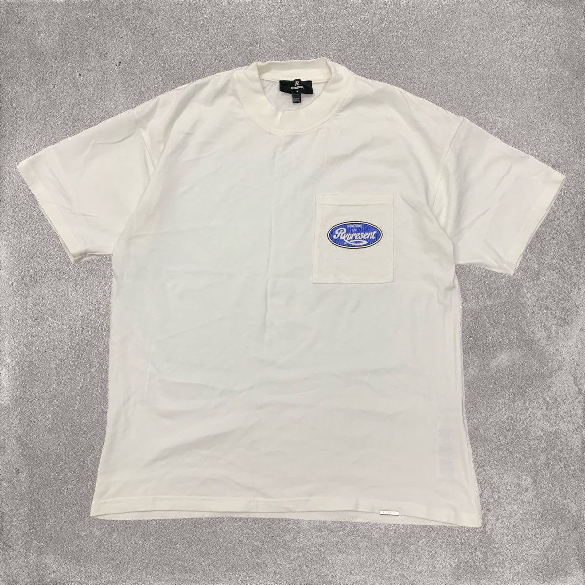Represent Clo. Represent Small Tee Classic Parts Flat White T-Shirt Size US S / EU 44-46 / 1 - 2 Thumbnail