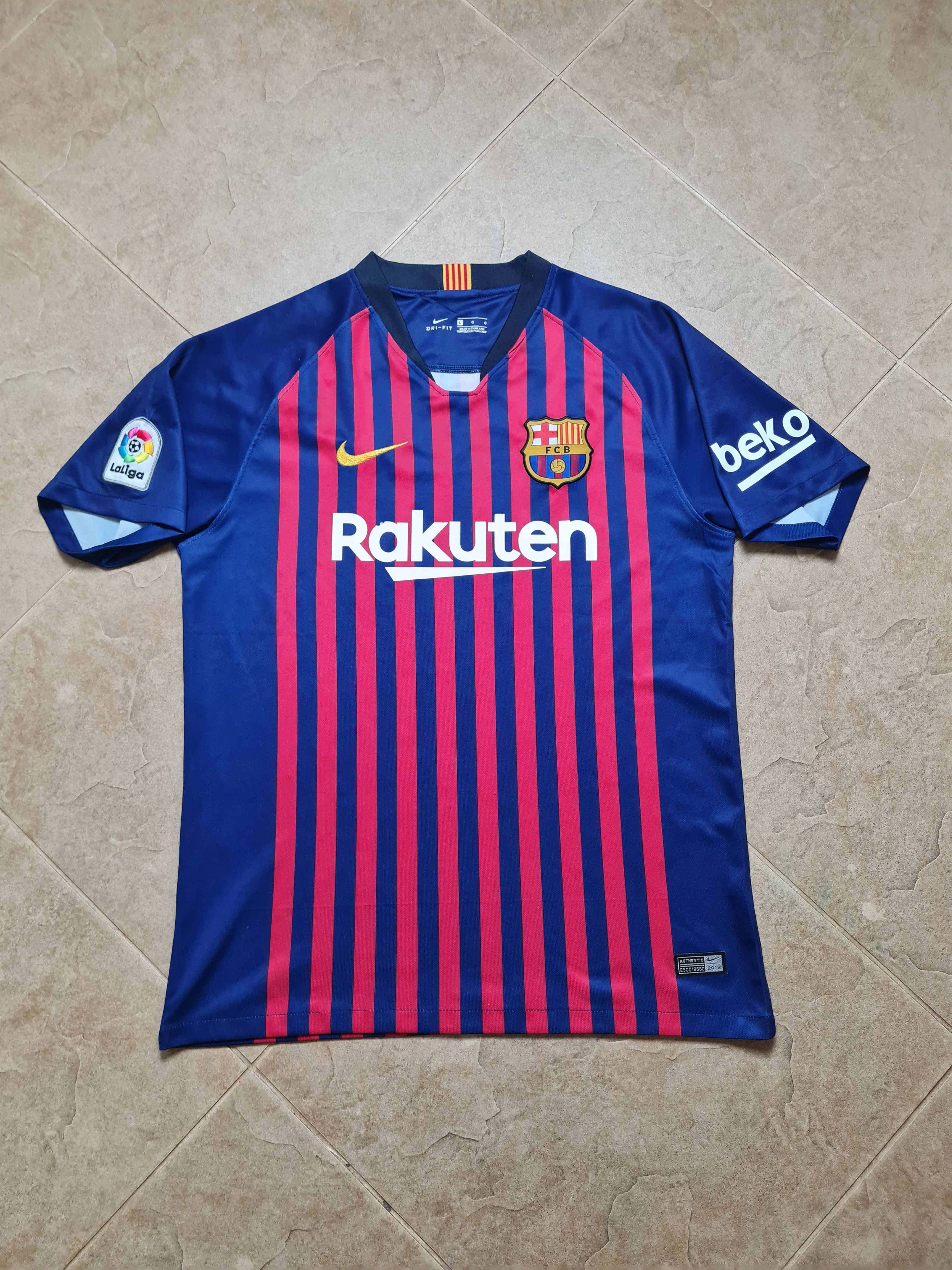 Nike Soccer Nike 2018 FCB Barcelona Football Soccer Rakuten Size US L / EU 52-54 / 3 - 5 Thumbnail
