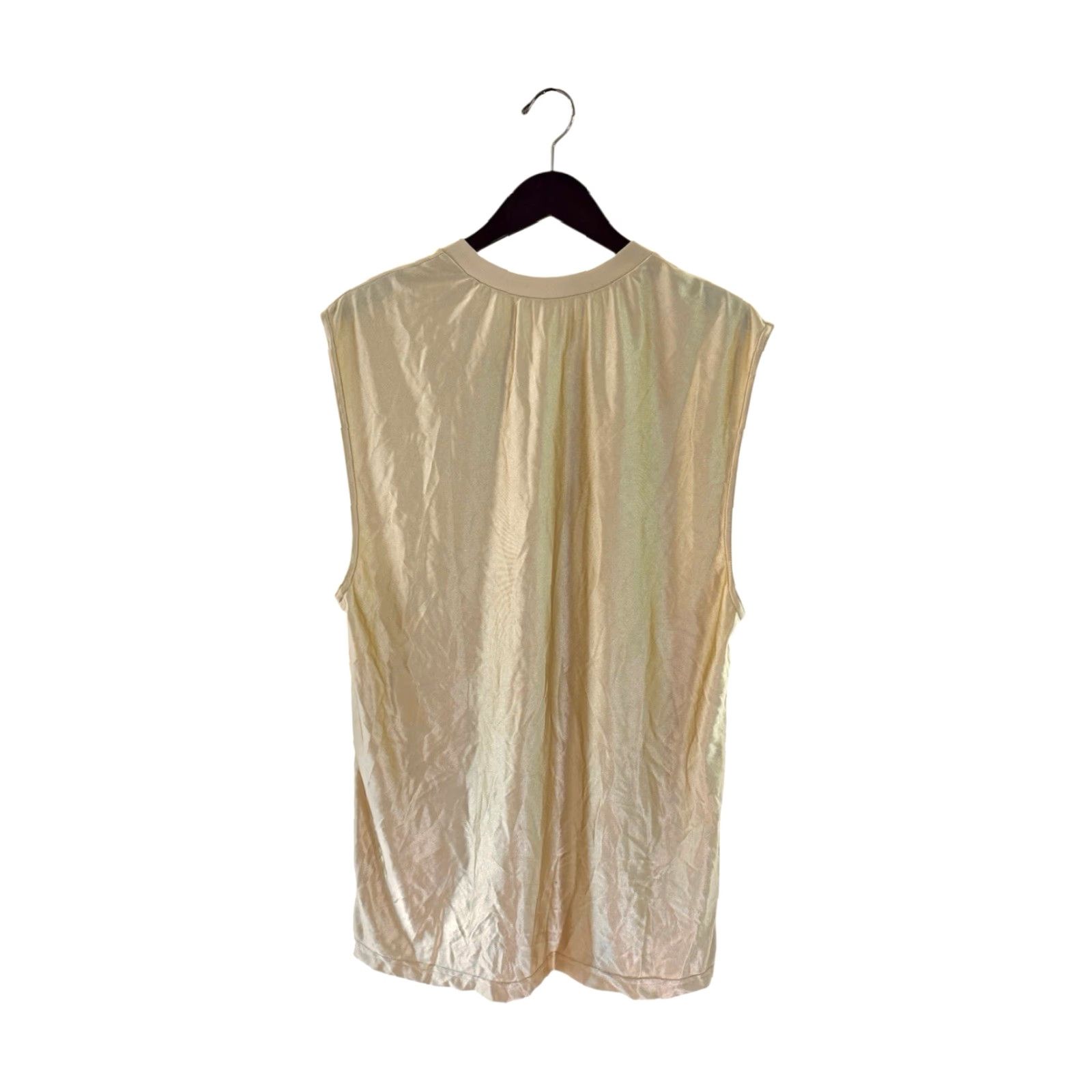 Vintage VINTAGE High Five Basketball Jersey Mens L NOS NWOT 90s Made in USA Gold Dazzle Tank Sleeveless 90s Apparel Masculine Athletic Jersey Size US L / EU 52-54 / 3 - 5 Thumbnail
