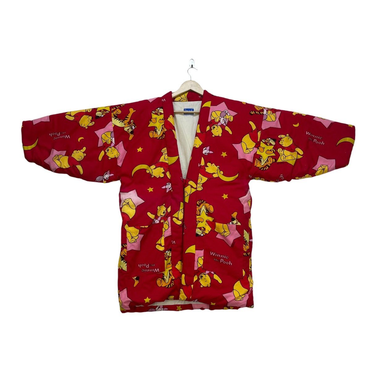 Cartoon Network × Warner Bros 💥Vintage Cartoon Network Pooh Full Print Kimono Warm Size US M / EU 48-50 / 2 - 4 Thumbnail