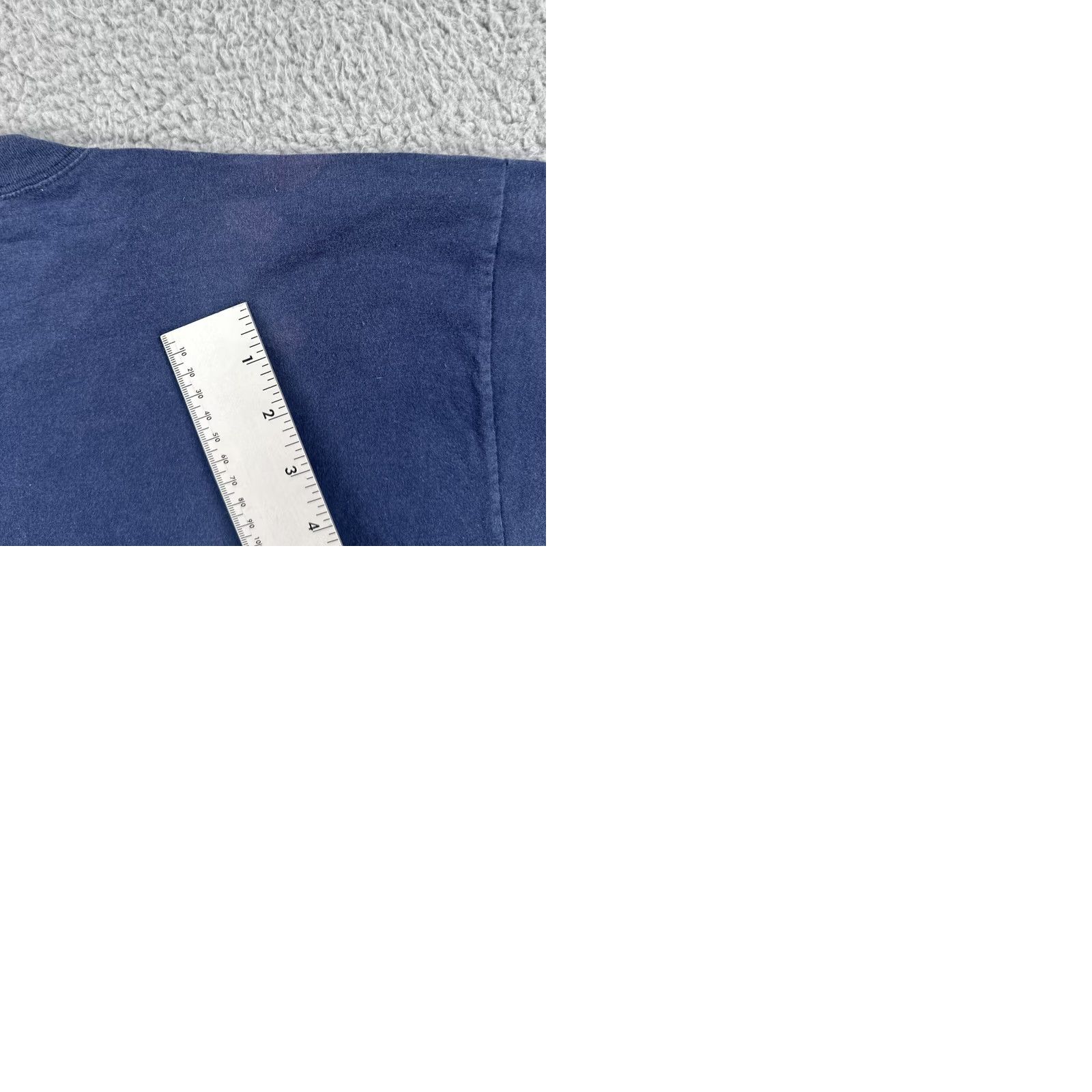 J Brand VINTAGE SAK T Shirt Athens Parthenon Greece Embroidered Blue M Mens Size US M / EU 48-50 / 2 - 10 Thumbnail