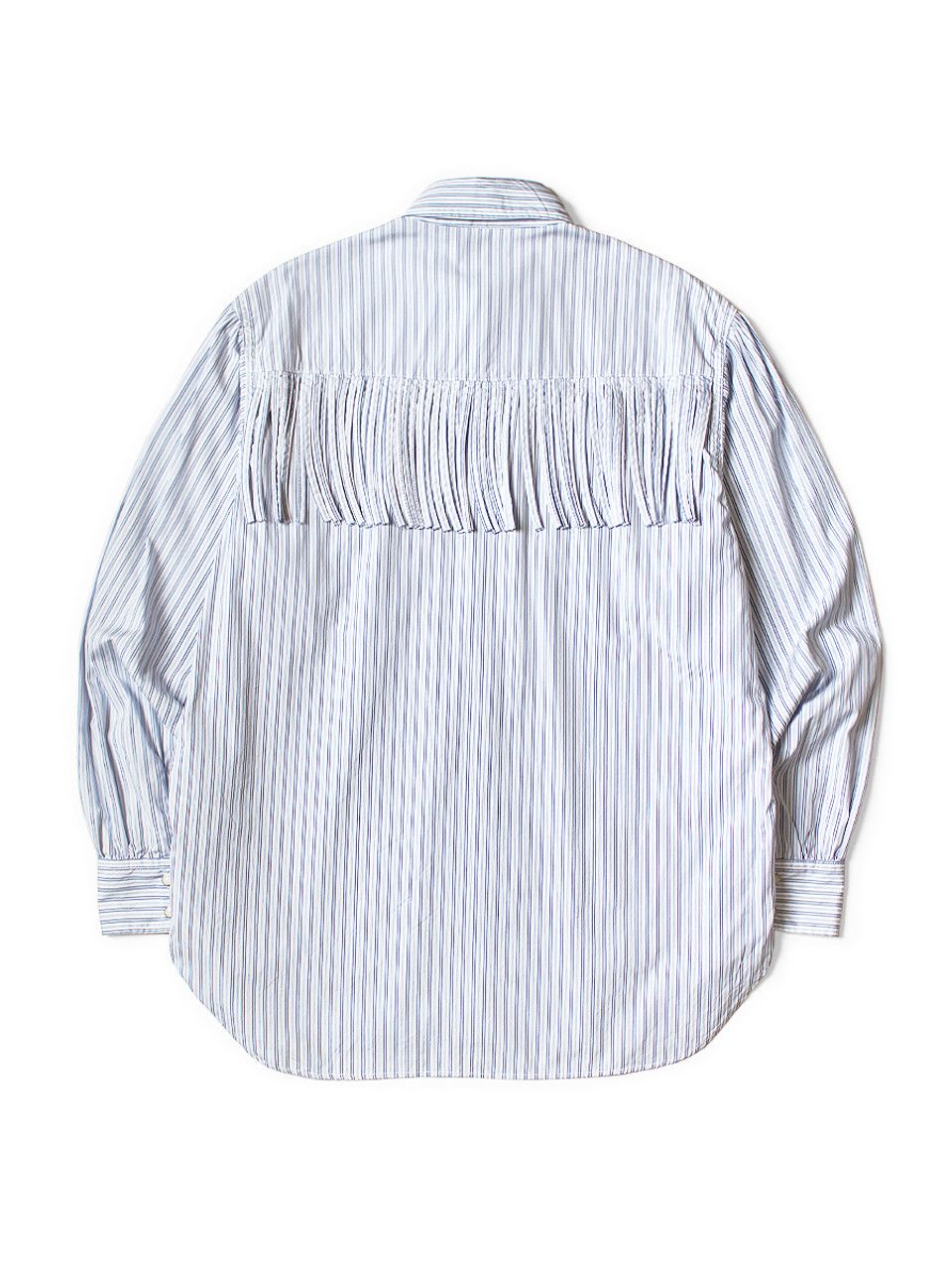 Kapital [3] Cotton Fringe Husky Western Shirt in Stripe Size US L / EU 52-54 / 3 - 10 Thumbnail