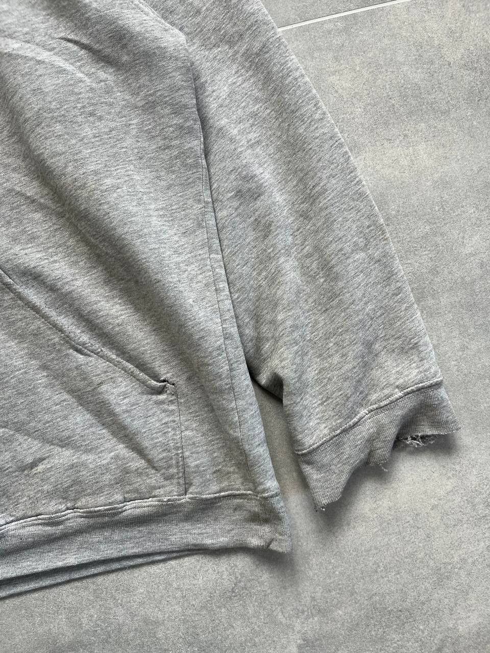 Nike Nike Vintage Thrashed Grey Hoodie Size US L / EU 52-54 / 3 - 3 Thumbnail