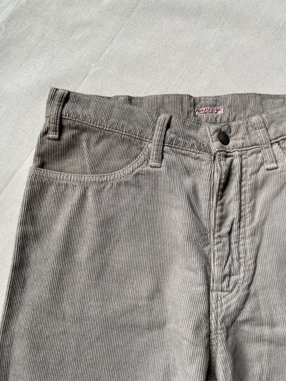 Kapital Kapital 14W Heavy Corduroy ‘Wallaby’ Flared Pants Size 29" - 4 Thumbnail