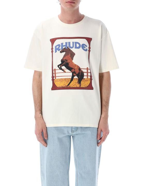 Tシャツ・カットソー RHUDE TSHIRT (RHSS25TT05012) Rhude RHUDE Men T-Shirts RHSS25TT05012 0241 White | Grailed