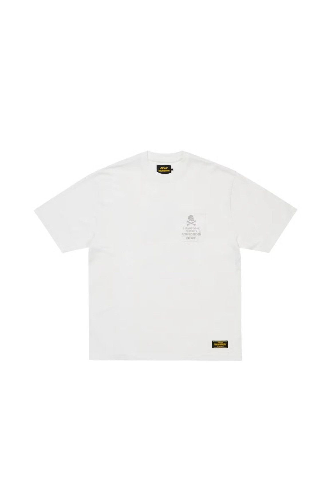 Palace Palace x Neighborhood Pocket T-Shirt White Size US M / EU 48-50 / 2 - 2 Thumbnail