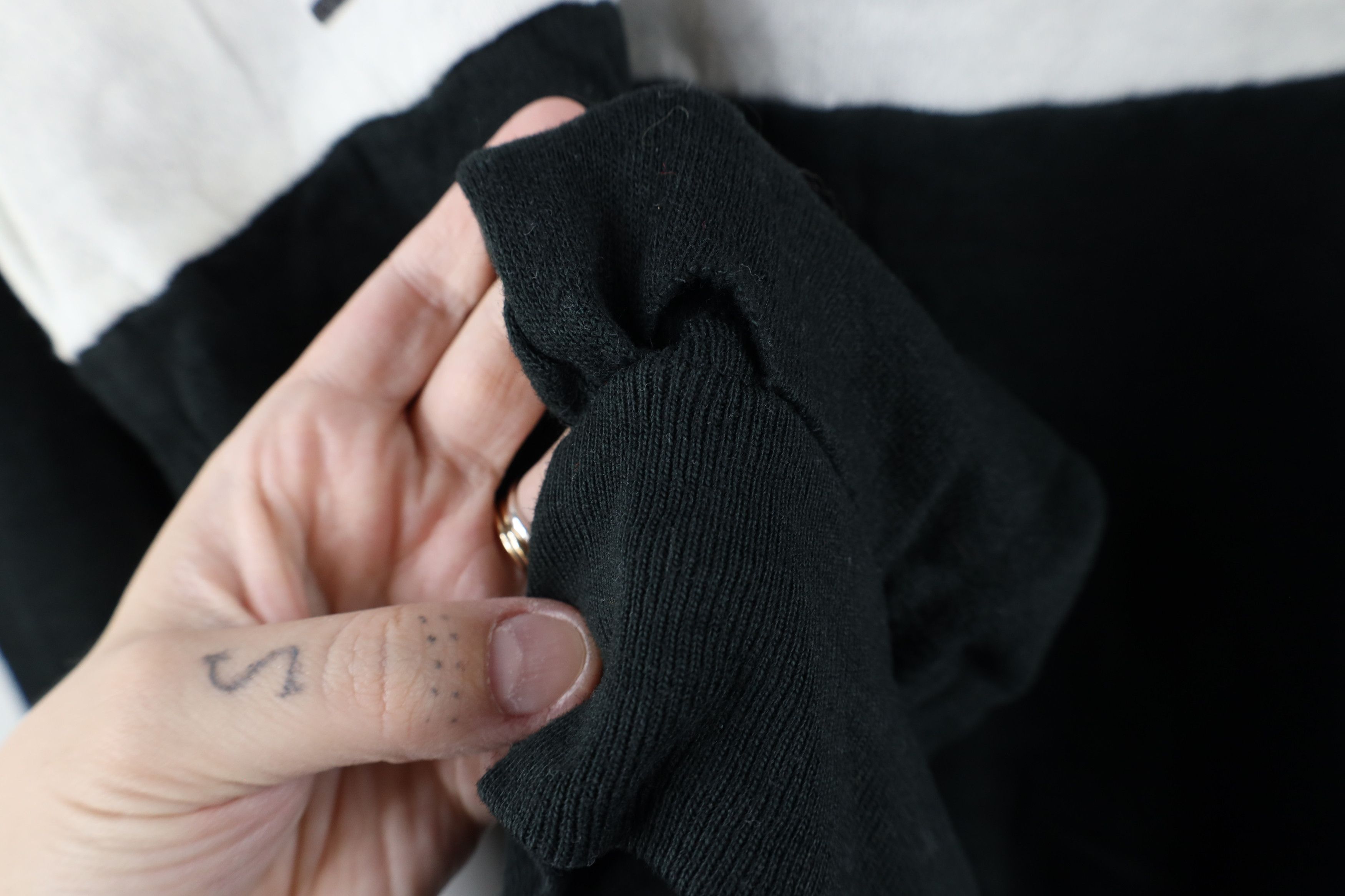 Vintage Vintage 80s 90s Streetwear Out Football Sweatshirt Black USA Size XXL / US 16-18 / IT 52-54 - 6 Thumbnail