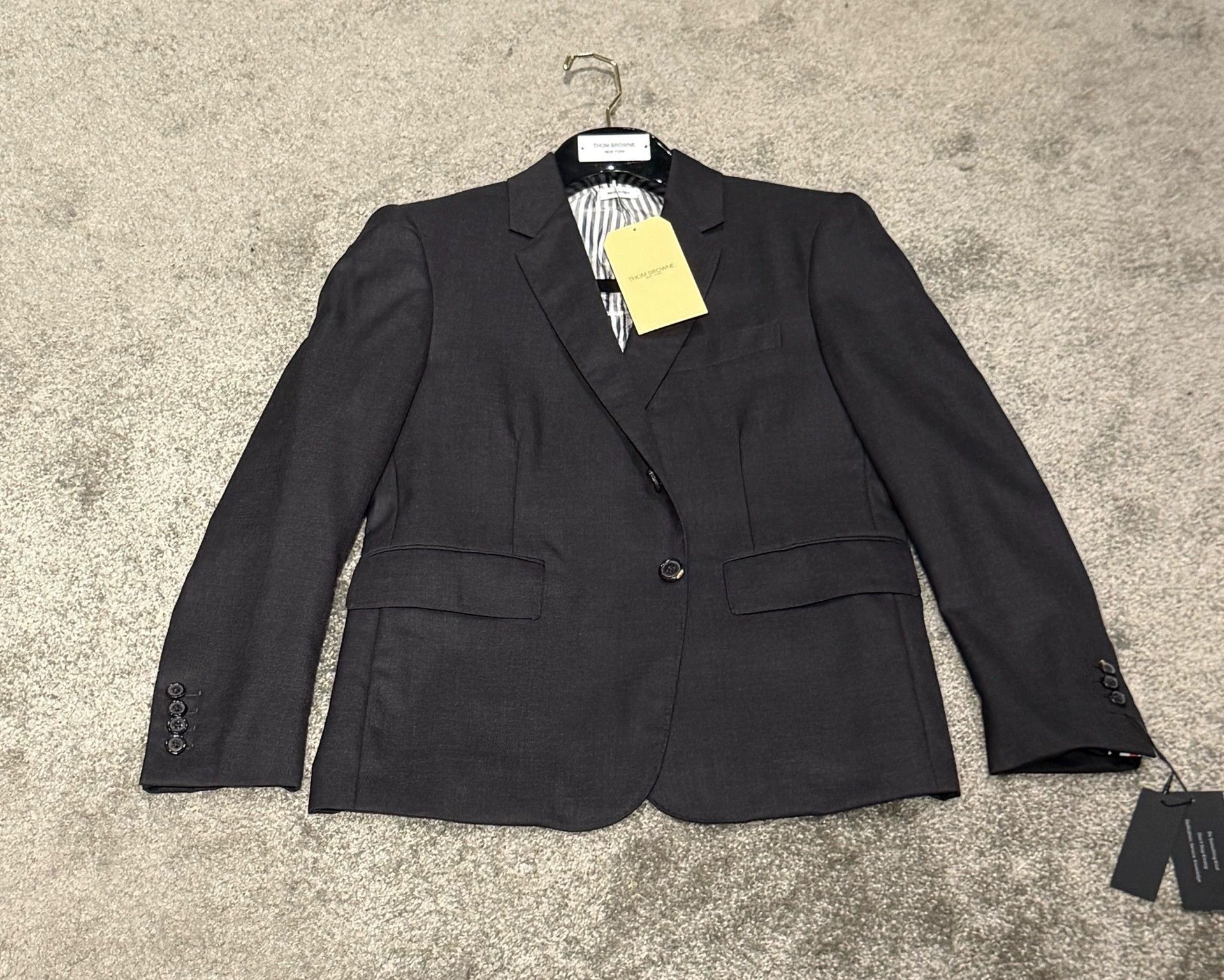 Thom Browne Thom Browne Classic Charcoal Tailored Suit Size1 Size 48R - 3 Thumbnail