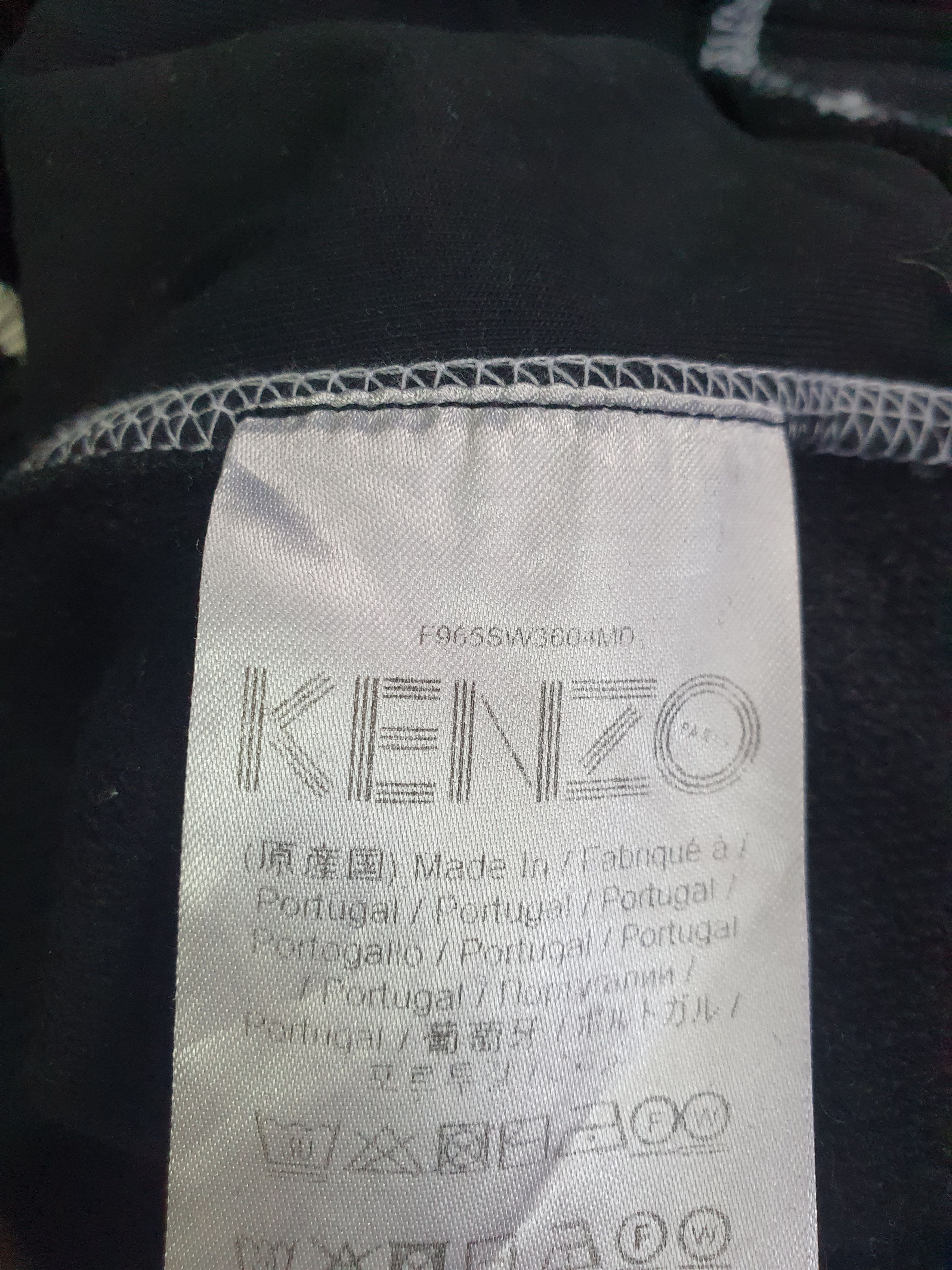 Kenzo Contrast Stitching KENZO Tiger Embroidered Logo Hoodie Size US M / EU 48-50 / 2 - 20 Thumbnail