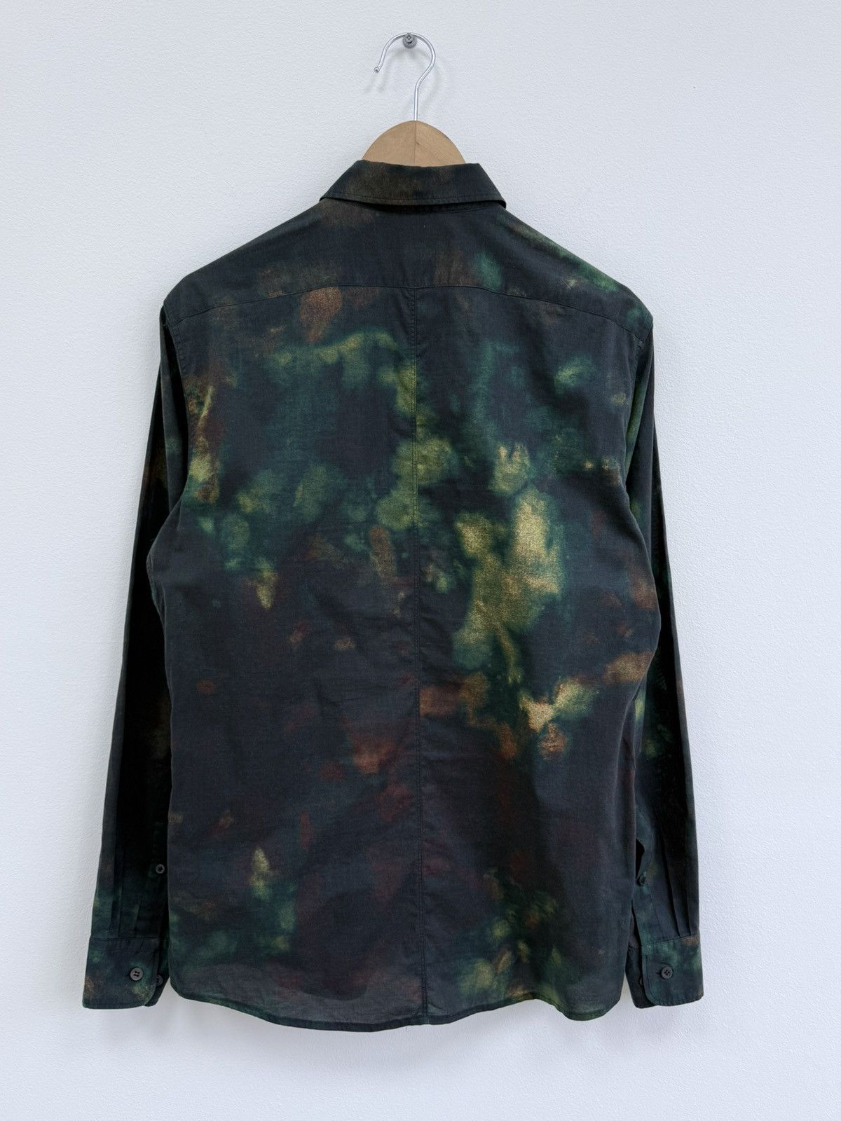 Dries Van Noten Dries Van Noten Dyed Button Up Shirt Size US M / EU 48-50 / 2 - 10 Thumbnail