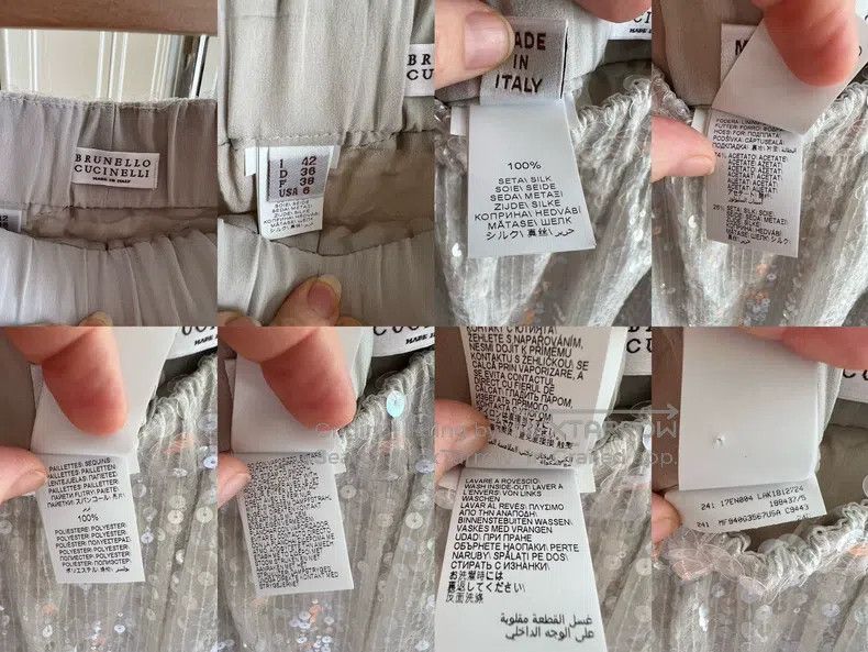 Brunello Cucinelli Brunello Cucinelli Sequin Silk Fairy Skirt Size 27" / US 4 / IT 40 - 4 Thumbnail