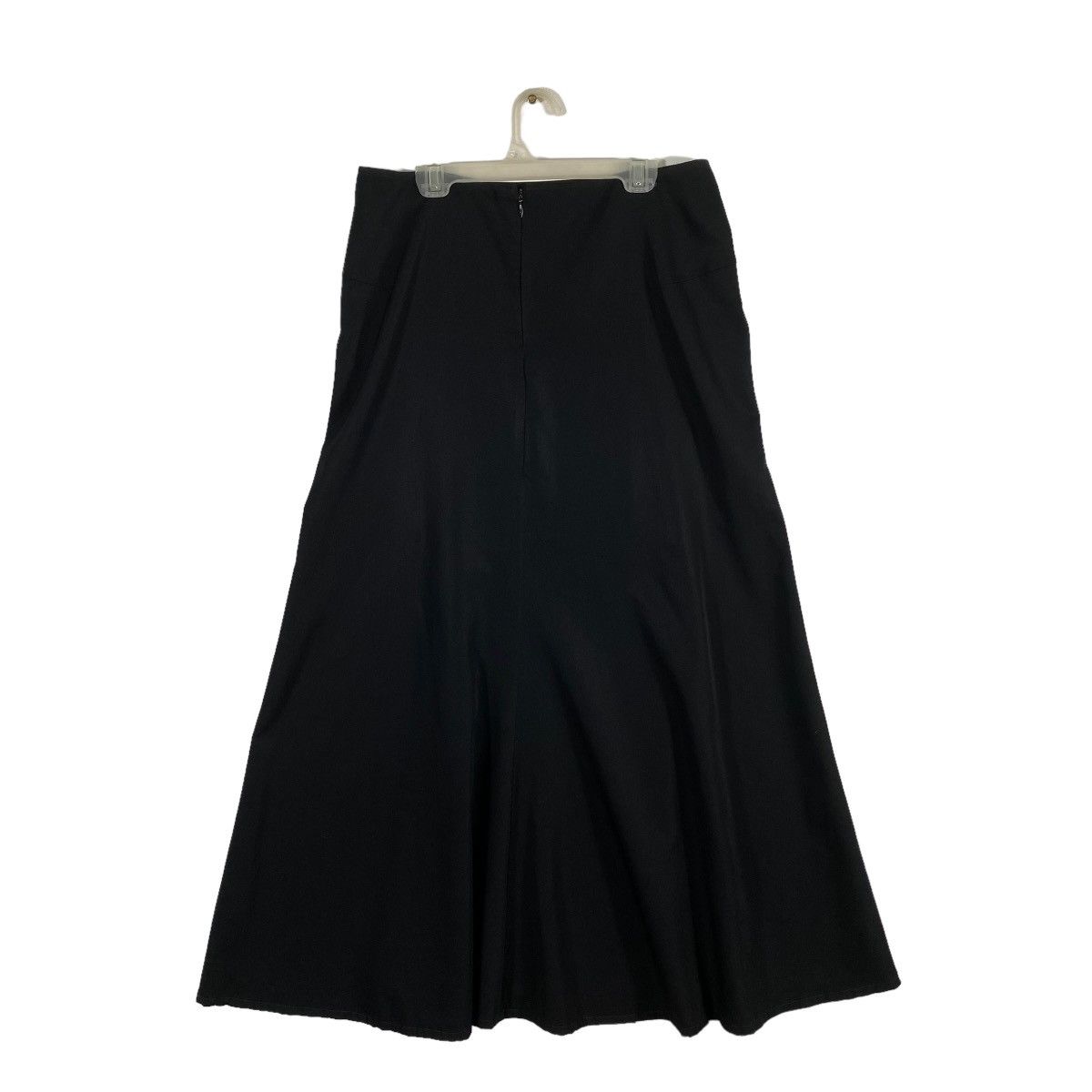 Y's × Yohji Yamamoto Vintage Yohji Yamamoto Midi Skirt Black Colour Size 29" - 13 Thumbnail