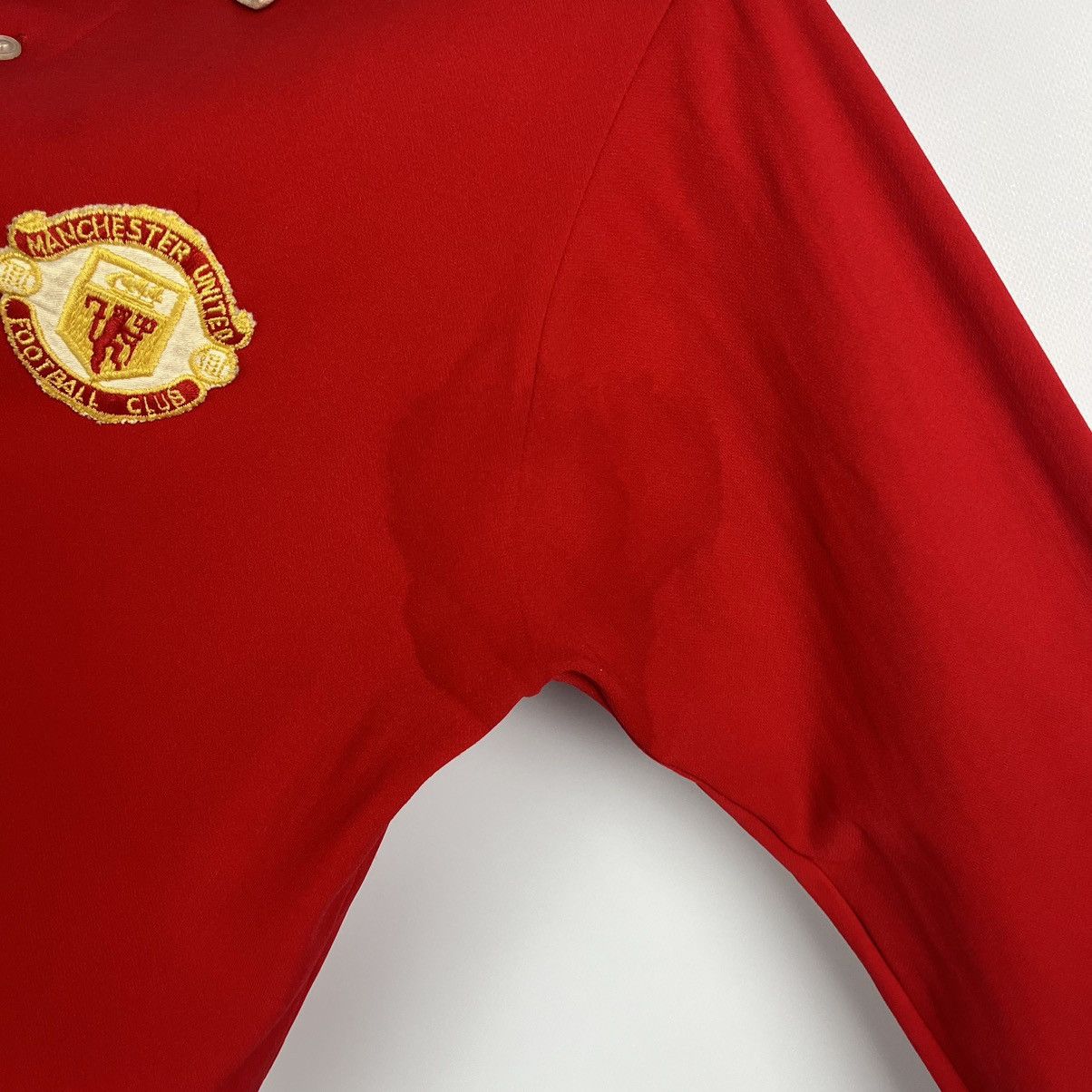 Umbro Vintage Umbro Manchester United Soccer Jersey Shirt Red 70s Size US S / EU 44-46 / 1 - 16 Thumbnail