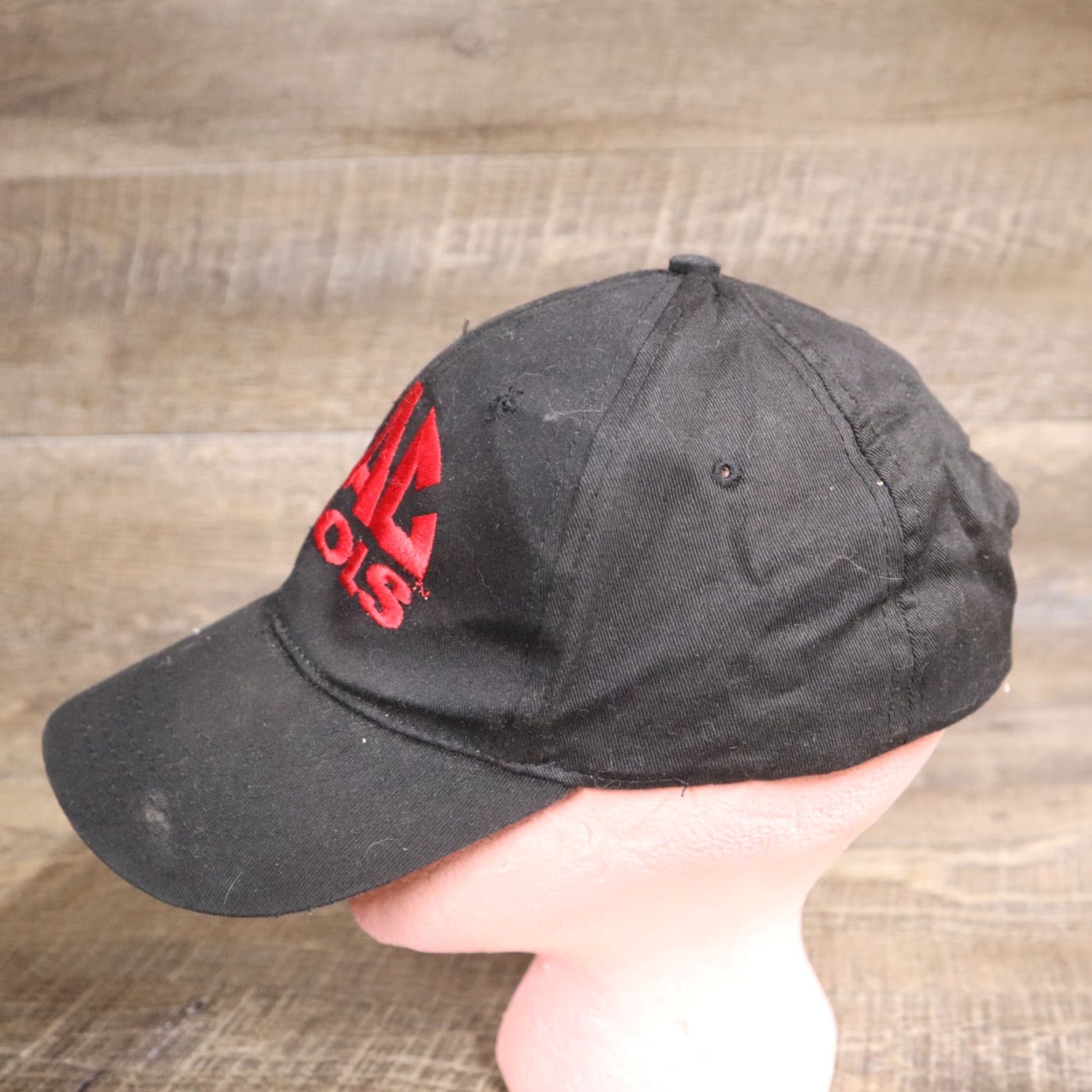 Vintage MAC Tools Hat Baseball Cap, Adjustable, Black, Embroidered, Canvas, Cotton, Mens, Hat Size ONE SIZE - 5 Thumbnail