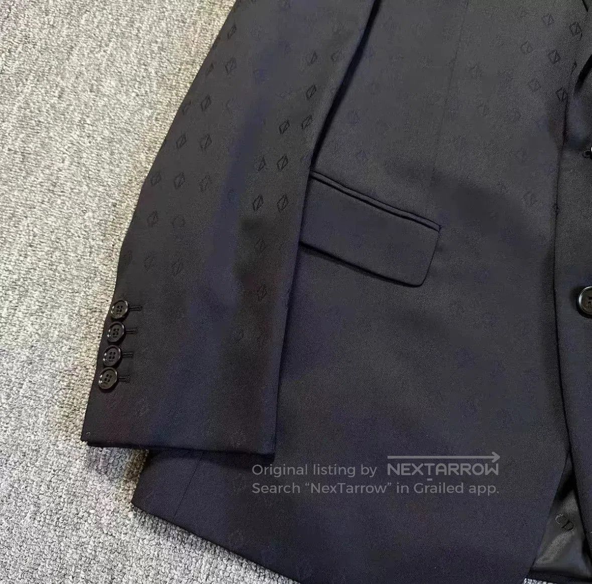 Dior Dior Wool Suit with All. Size US L / EU 52-54 / 3 - 2 Thumbnail
