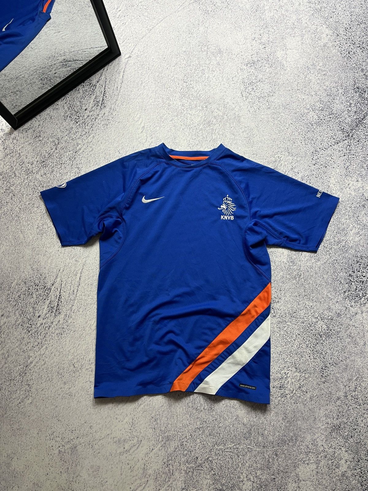 Nike × Vintage Netherlands Nike 2006 Training Football Shirt Soccer Jersey Size US S / EU 44-46 / 1 - 1 Thumbnail