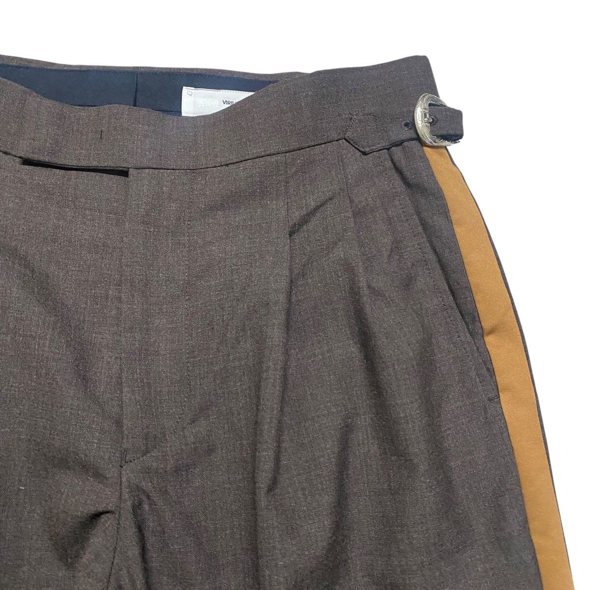 TOGA VIRILIS SS2020 TOGA VIRILIS Wool Ghurka Pants Side Stripe Size US 30 / EU 46 - 9 Thumbnail