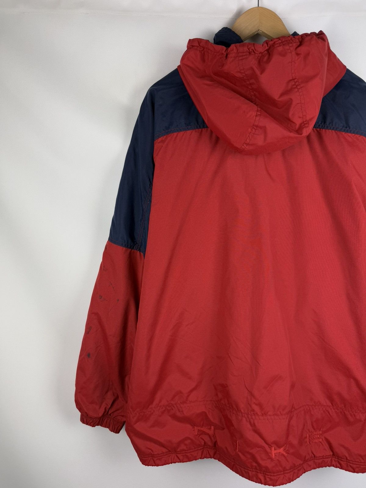 Nike Nike Vintage Y2K 90s Men’s 1/2 Zip Hooded Anorak Jacket Size US XL / EU 56 / 4 - 16 Thumbnail