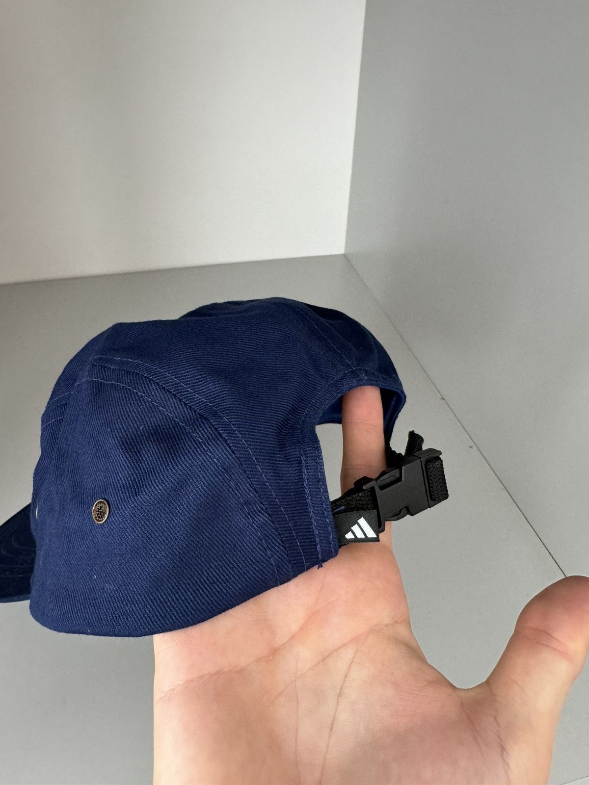 Vintage Adidas Big Logo 5 Panel Vintage Cap Size ONE SIZE - 8 Thumbnail