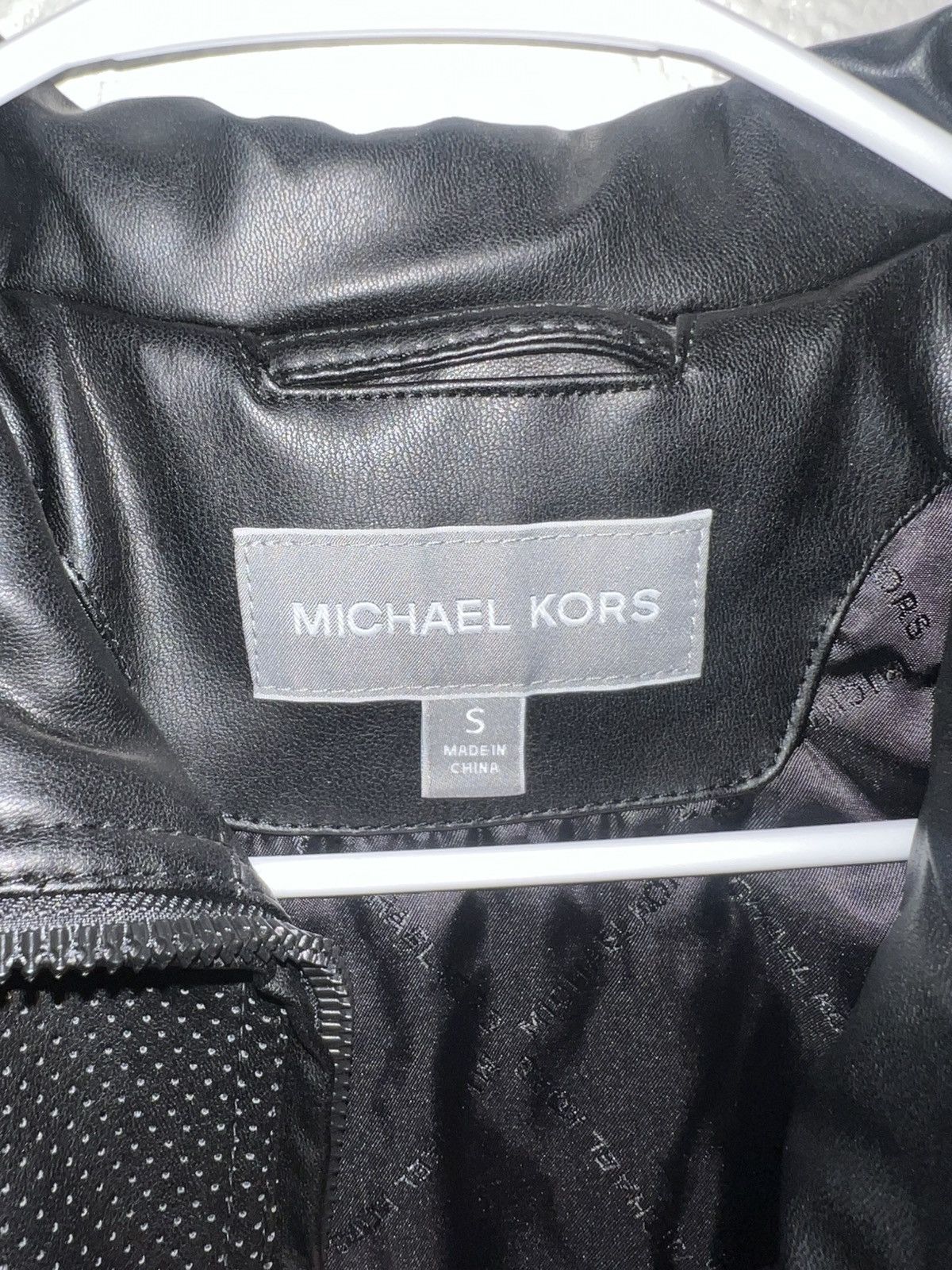Michael Kors Michael Kors Leather Jacket Size US S / EU 44-46 / 1 - 3 Thumbnail