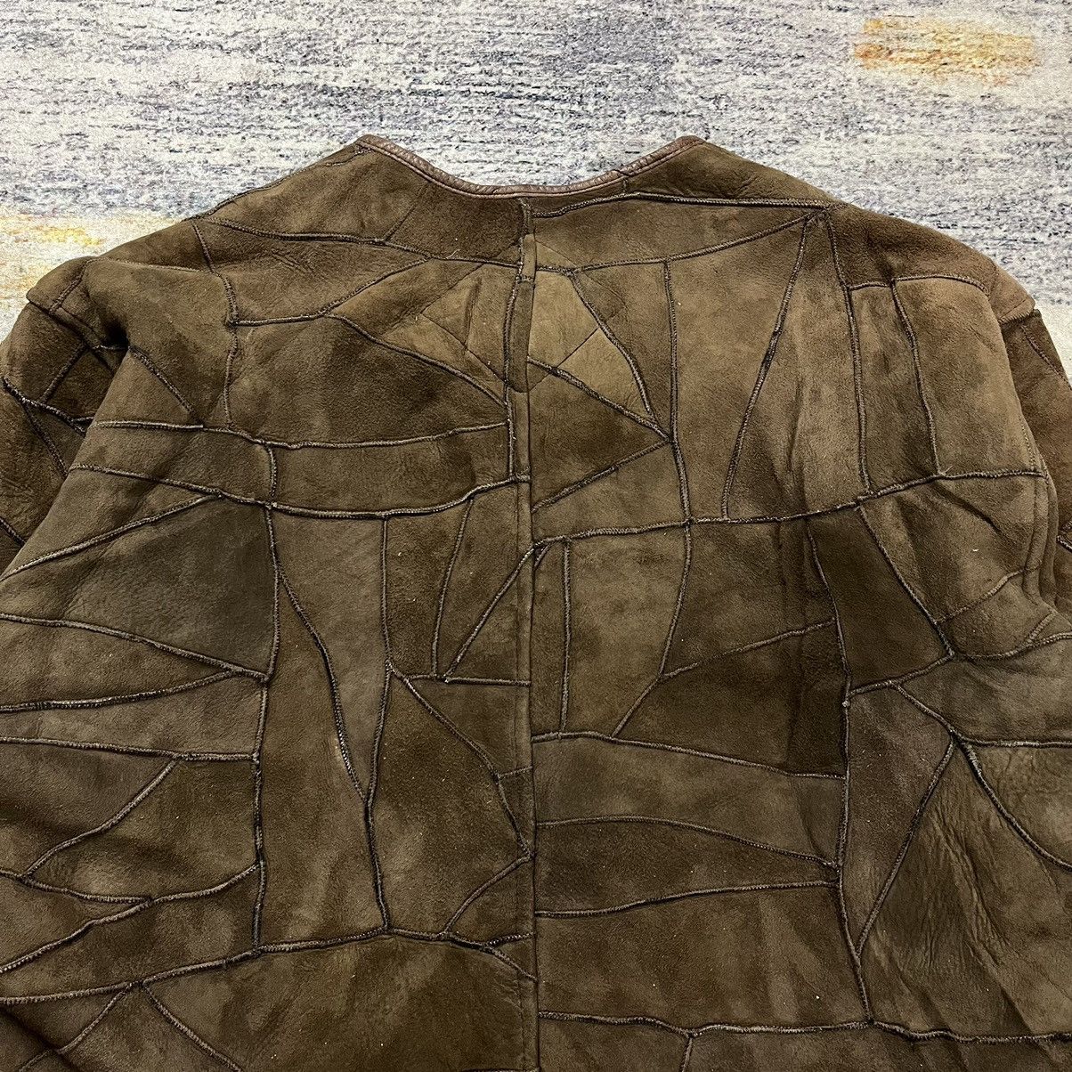 Hai Sporting Gear × Issey Miyake Vintage 90s Hai Sporting Gear patchwork leather jacket Size US M / EU 48-50 / 2 - 5 Thumbnail