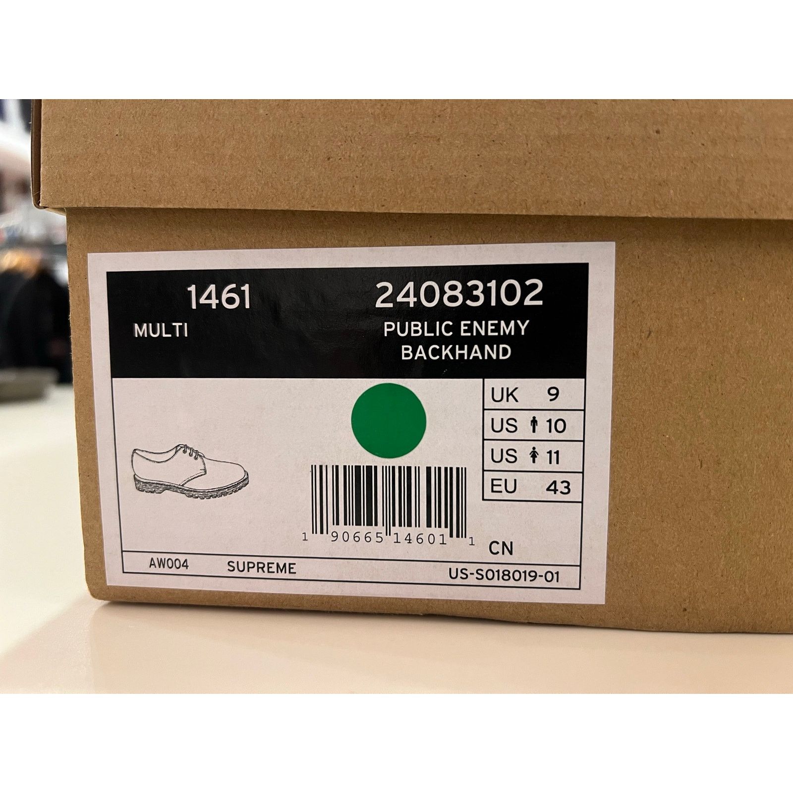 Public Enemy × Supreme × Undercover Dr Martens 3-Eye Supreme Undercover Public Enemy Size 10 DS Size US 10 / EU 43 - 18 Thumbnail