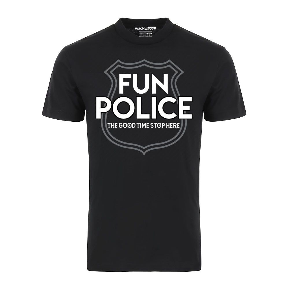 Other The Fun Police Fun Stops Here Party Pooper Tee Shirt Size US XL / EU 56 / 4 - 1 Preview