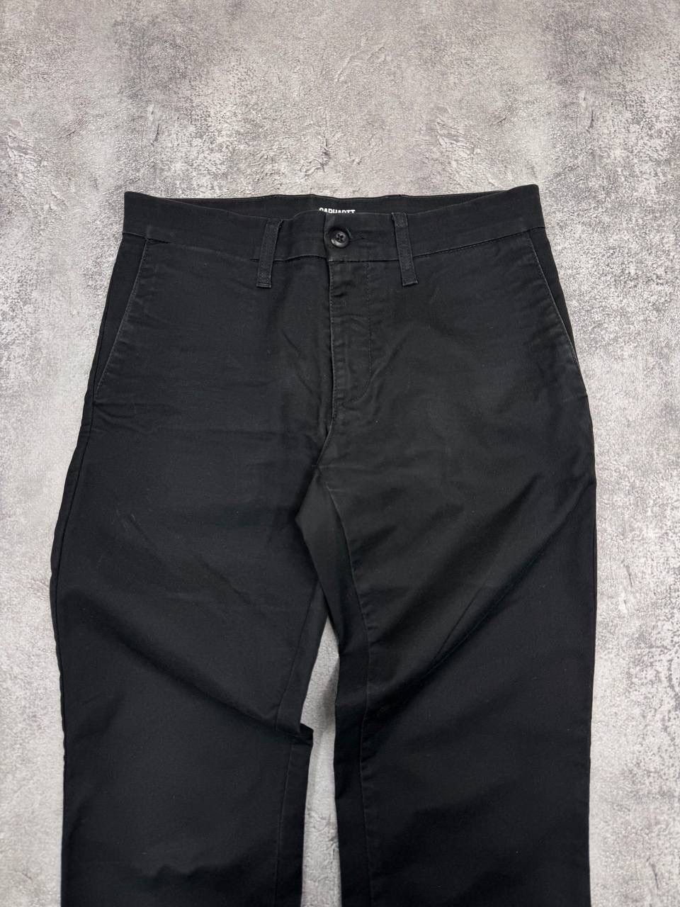 Carhartt Carhartt Men's Pants Slim Fit Black Size 30 Size US 30 / EU 46 - 6 Thumbnail