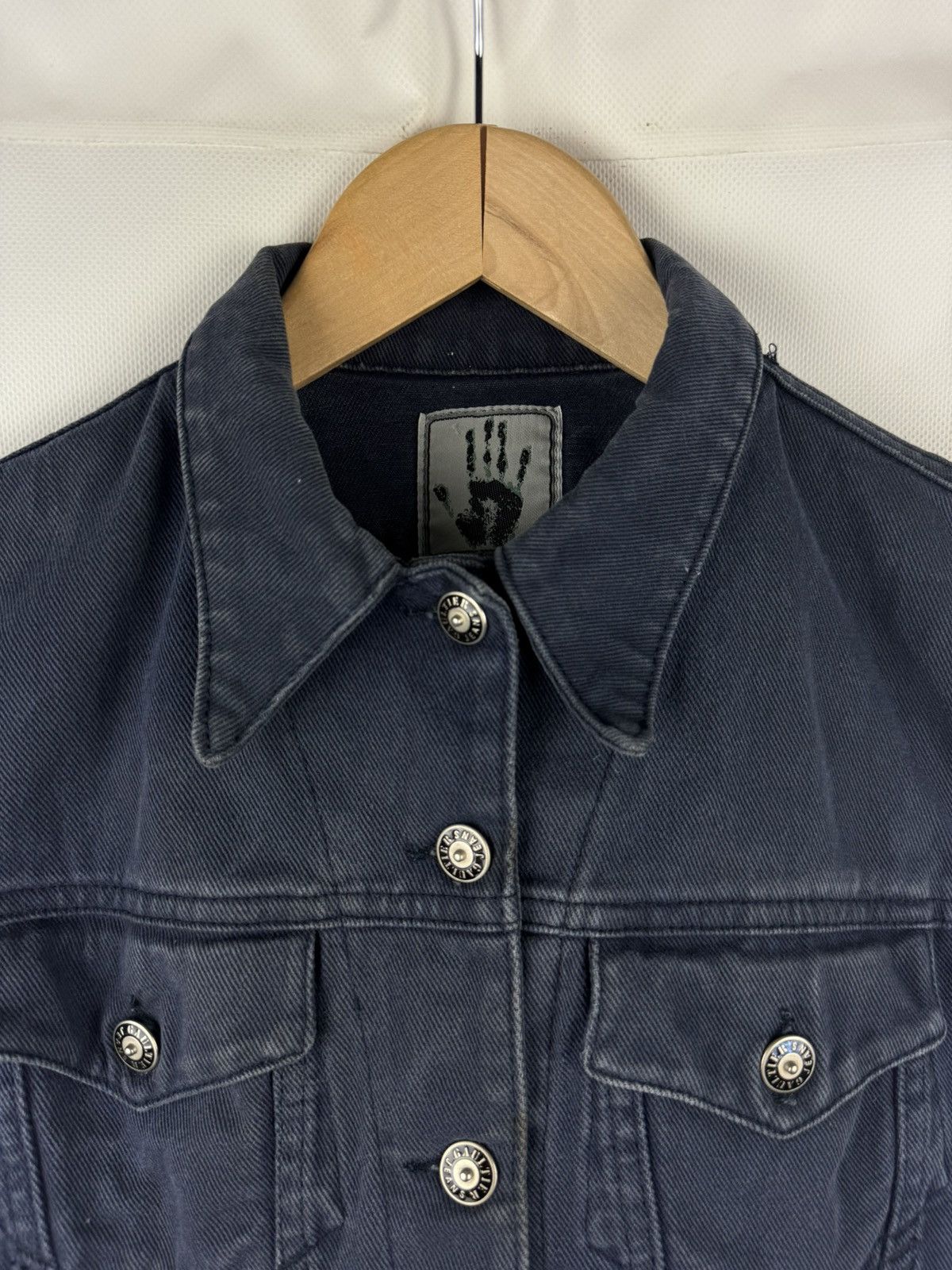 Jean Paul Gaultier JPG Jean Paul Gaultier 22 Drill Vintage 90s Vest Waistcoat Size M / US 6-8 / IT 42-44 - 8 Thumbnail
