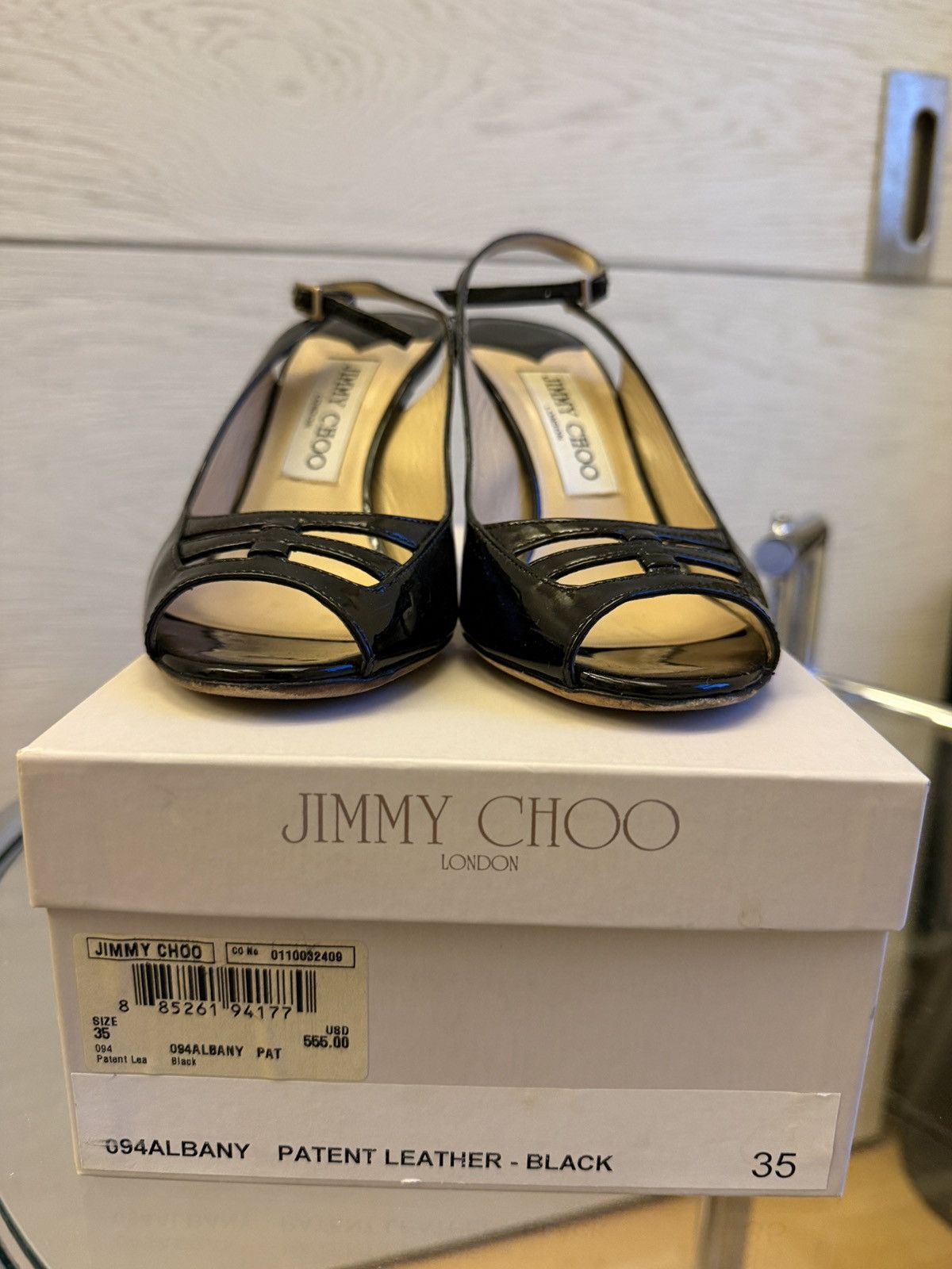 Jimmy Choo Jimmy Choo Patent leather pumps Size US 5 / IT 35 - 6 Thumbnail