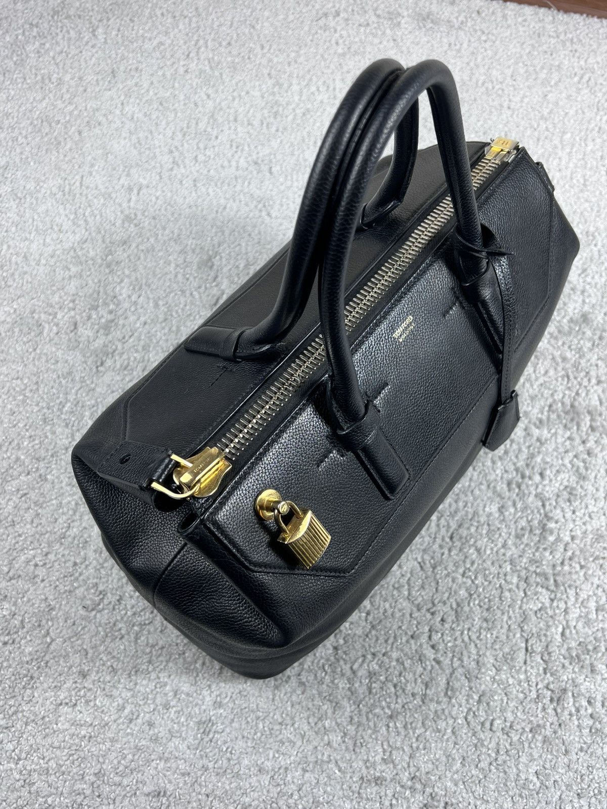 Tom Ford Tom Ford Padlock Black Leather Bag Size ONE SIZE - 5 Thumbnail