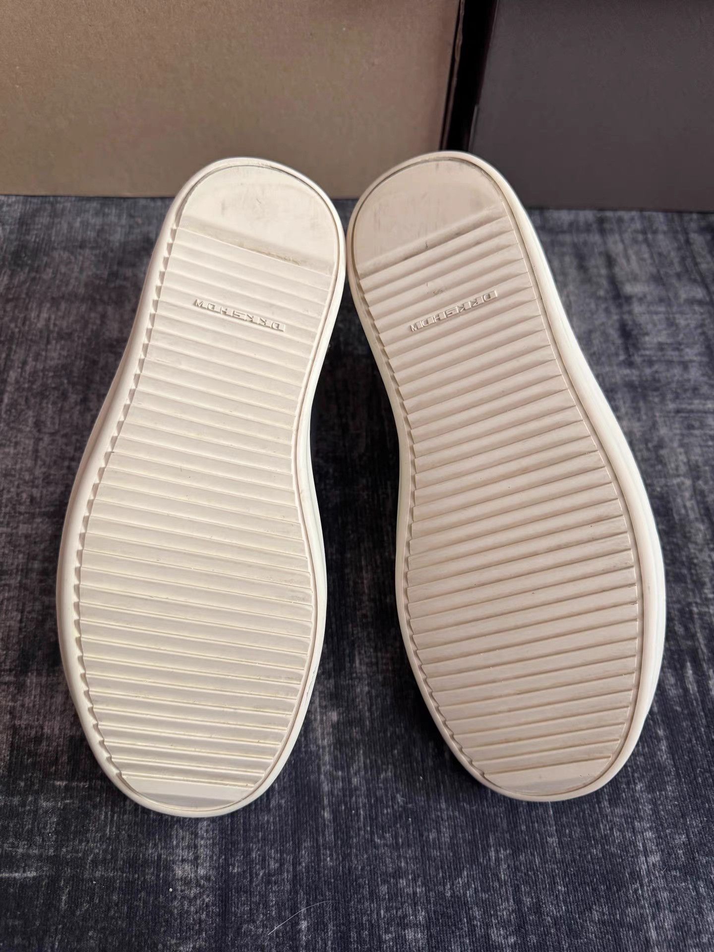 Rick Owens rick owens Gray Corduroy Turbo Cyclops Size US 8.5 / IT 38.5 - 6 Thumbnail