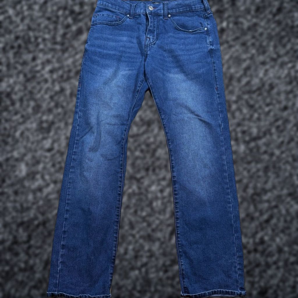 True Religion True Religion Ricky Jeans Mens 34x33 Relaxed Straight Blue Jeans Mens 34 Relaxed Straight Blue Ricky 33 in inseam Size US 34 / EU 50 - 1 Thumbnail