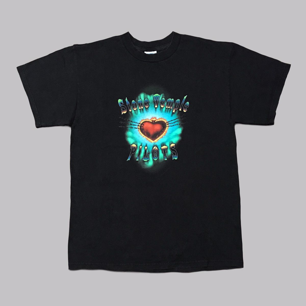 image of Band Tees x Rock T Shirt 2000 Stone Temple Pilots Sex And Violence Tour Merchandise in Black (Size 